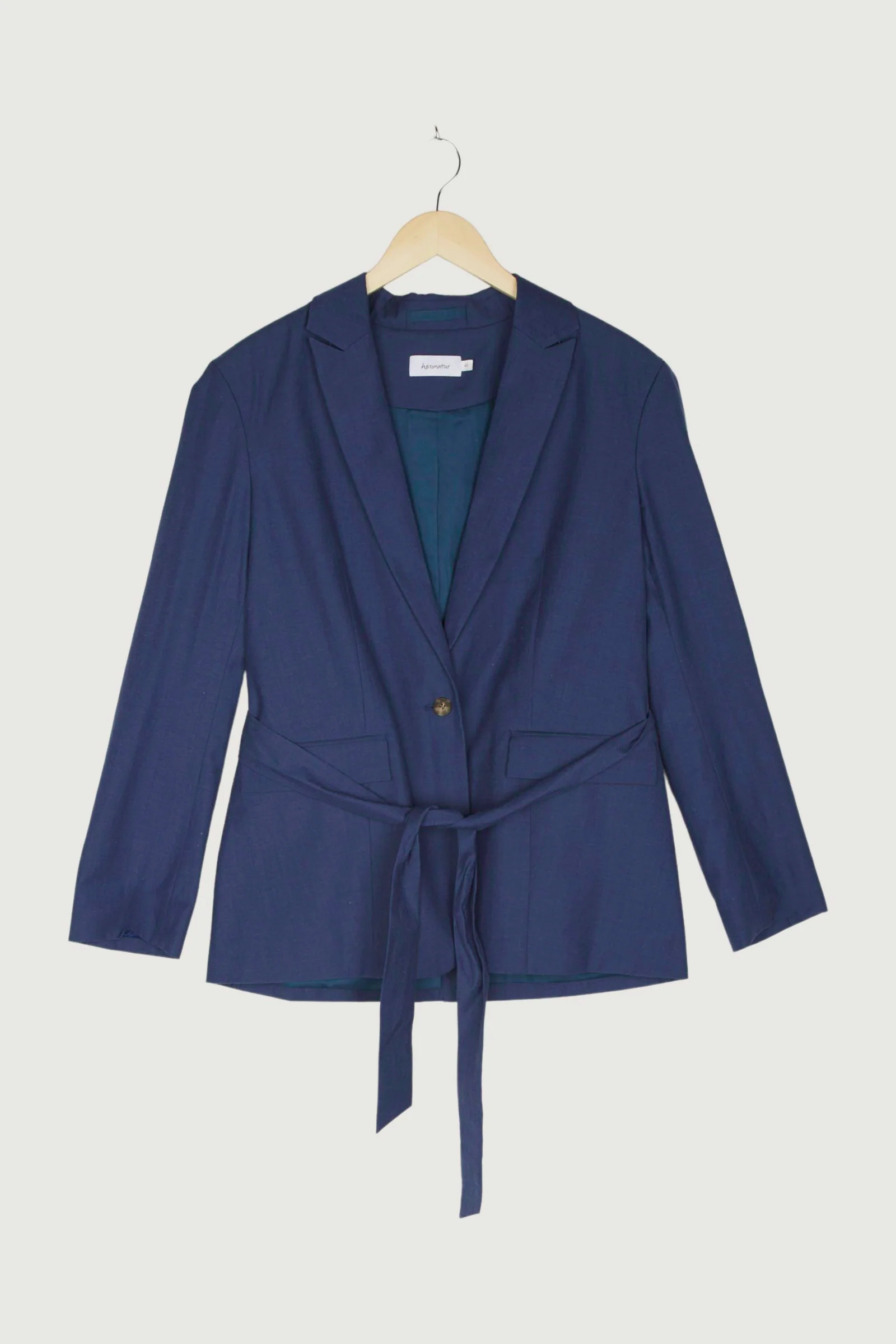 Second Hand Blazer aus Bio-Merinowolle mit Bio-Baumwolle - Image 4