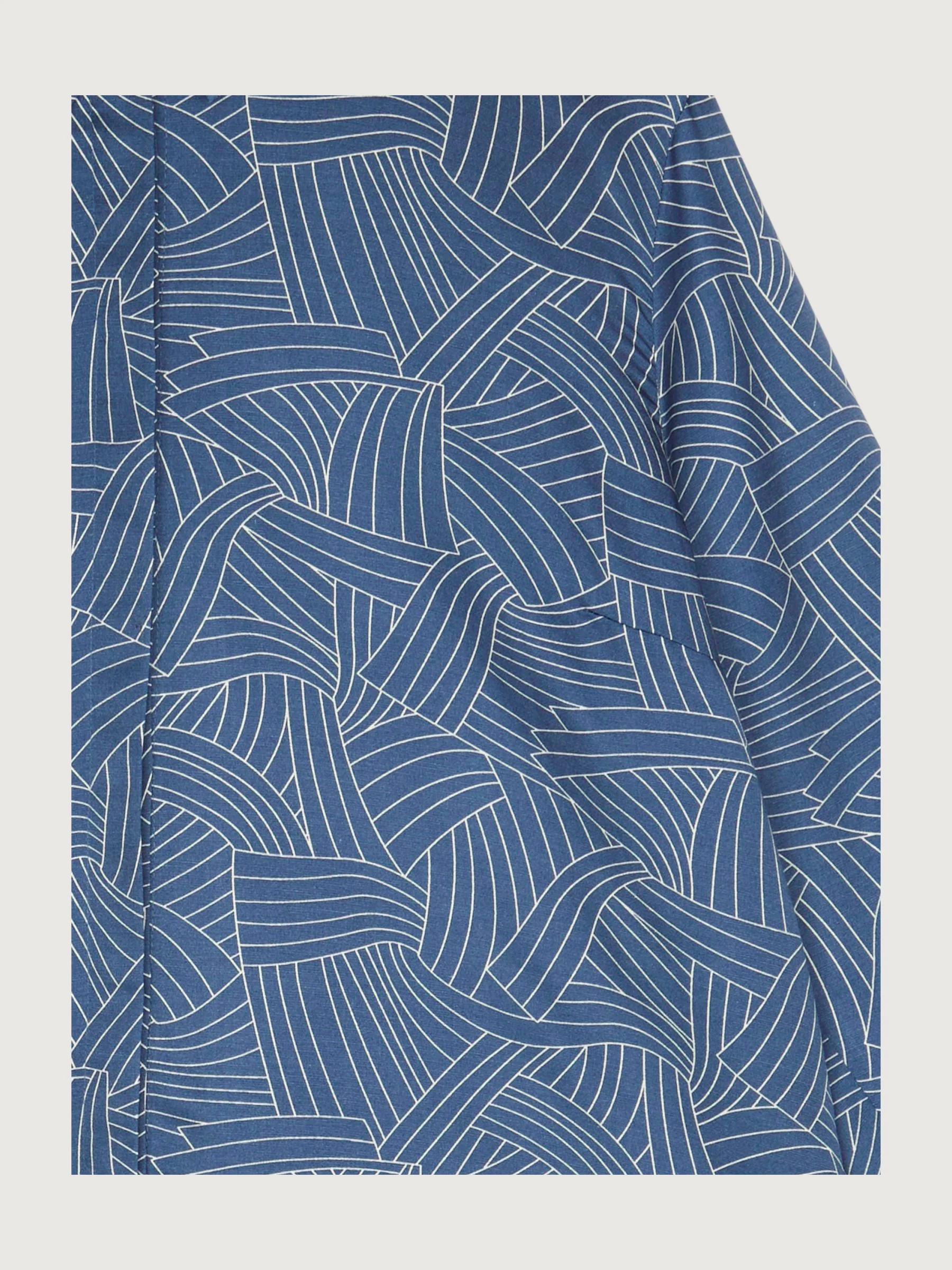 Second Hand Bluse aus Bio-Baumwolle mit Seide und Hanf - Image 3