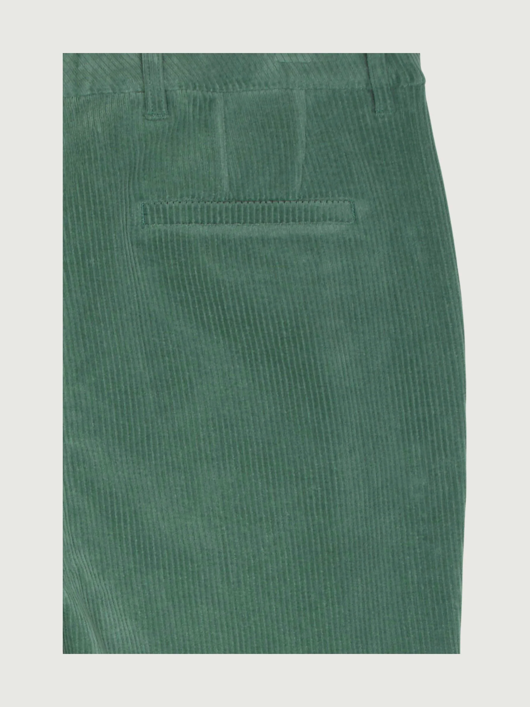 Second Hand Cord-Hose Cropped Flared aus reiner Bio-Baumwolle - Image 7