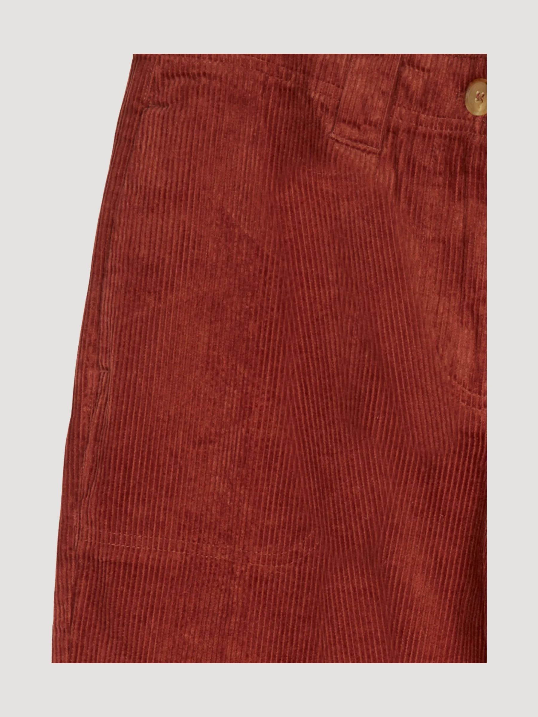 Secondhand Cordhose aus Hanf mit Bio-Baumwolle - Image 3