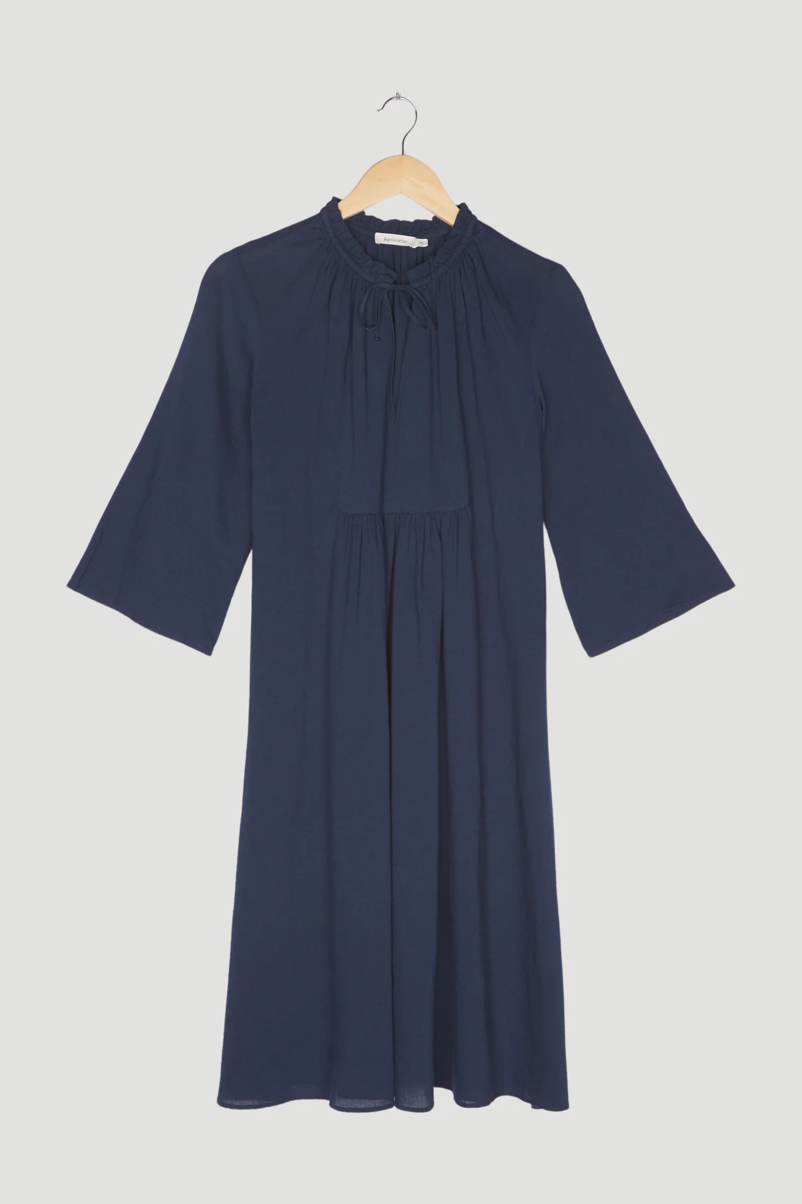 Second Hand Crêpe-Kleid aus reiner Bio-Baumwolle - Image 4