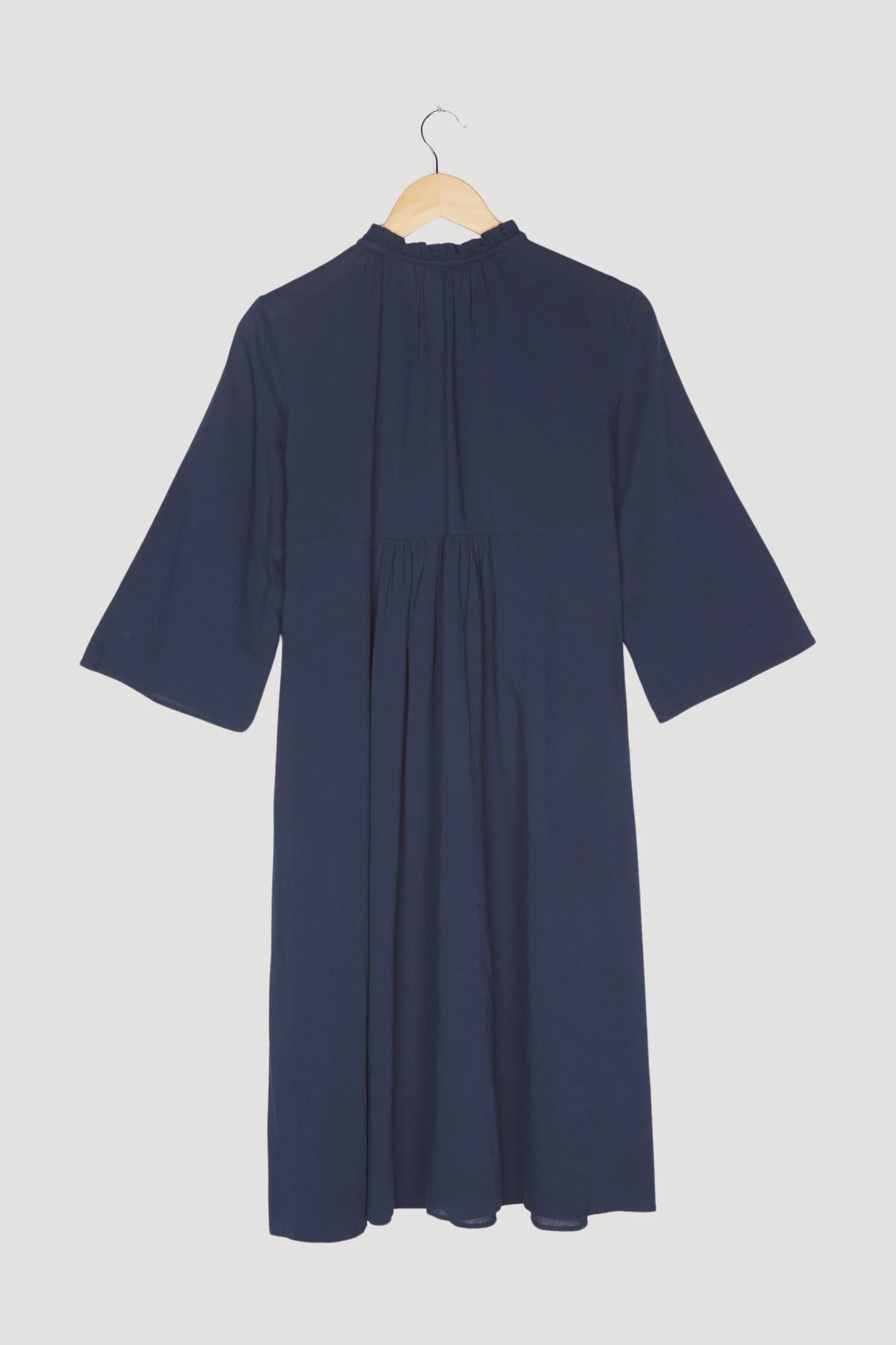 Second Hand Crêpe-Kleid aus reiner Bio-Baumwolle - Image 5