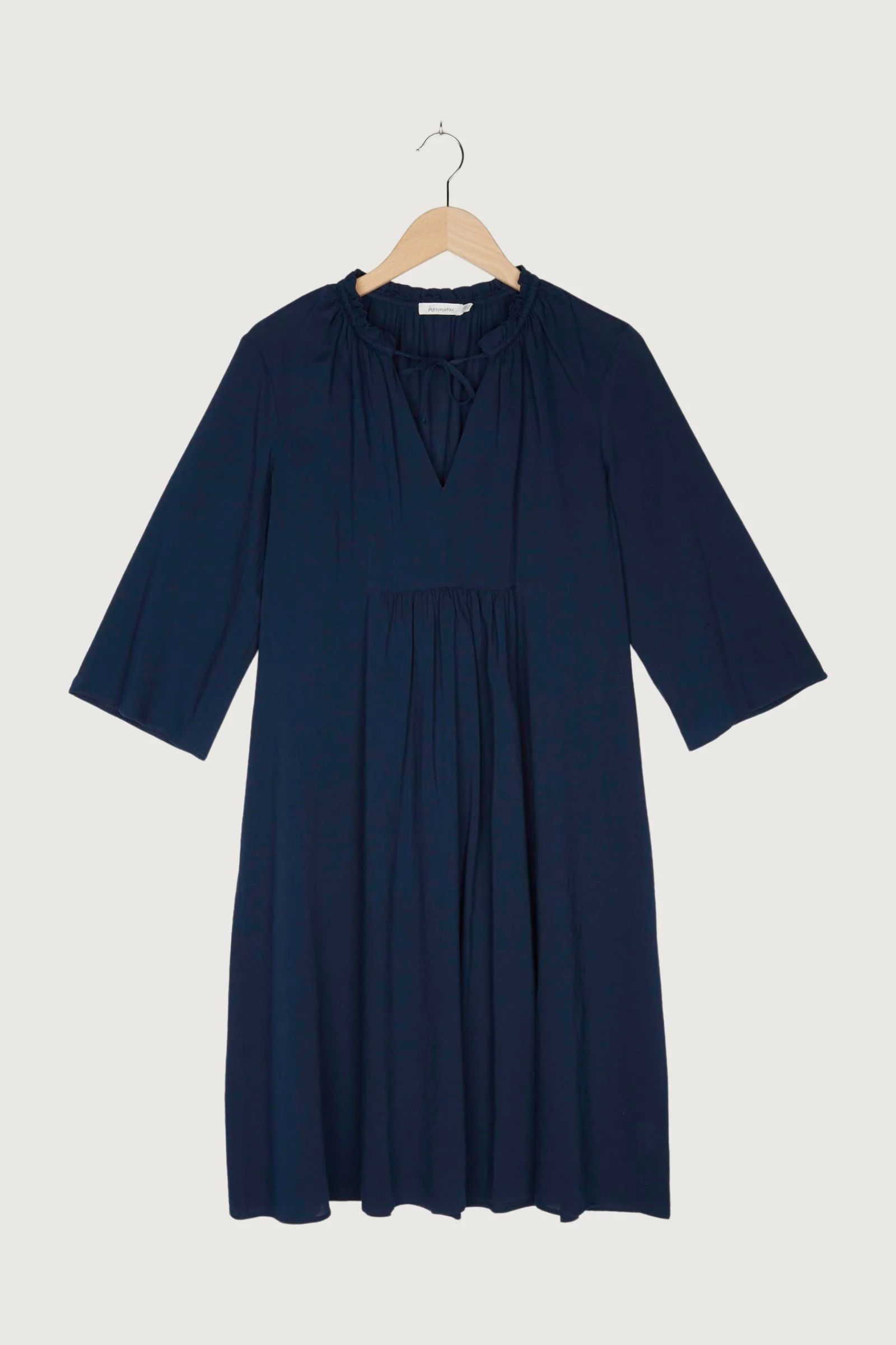 Second Hand Crêpe-Kleid aus reiner Bio-Baumwolle - Image 7