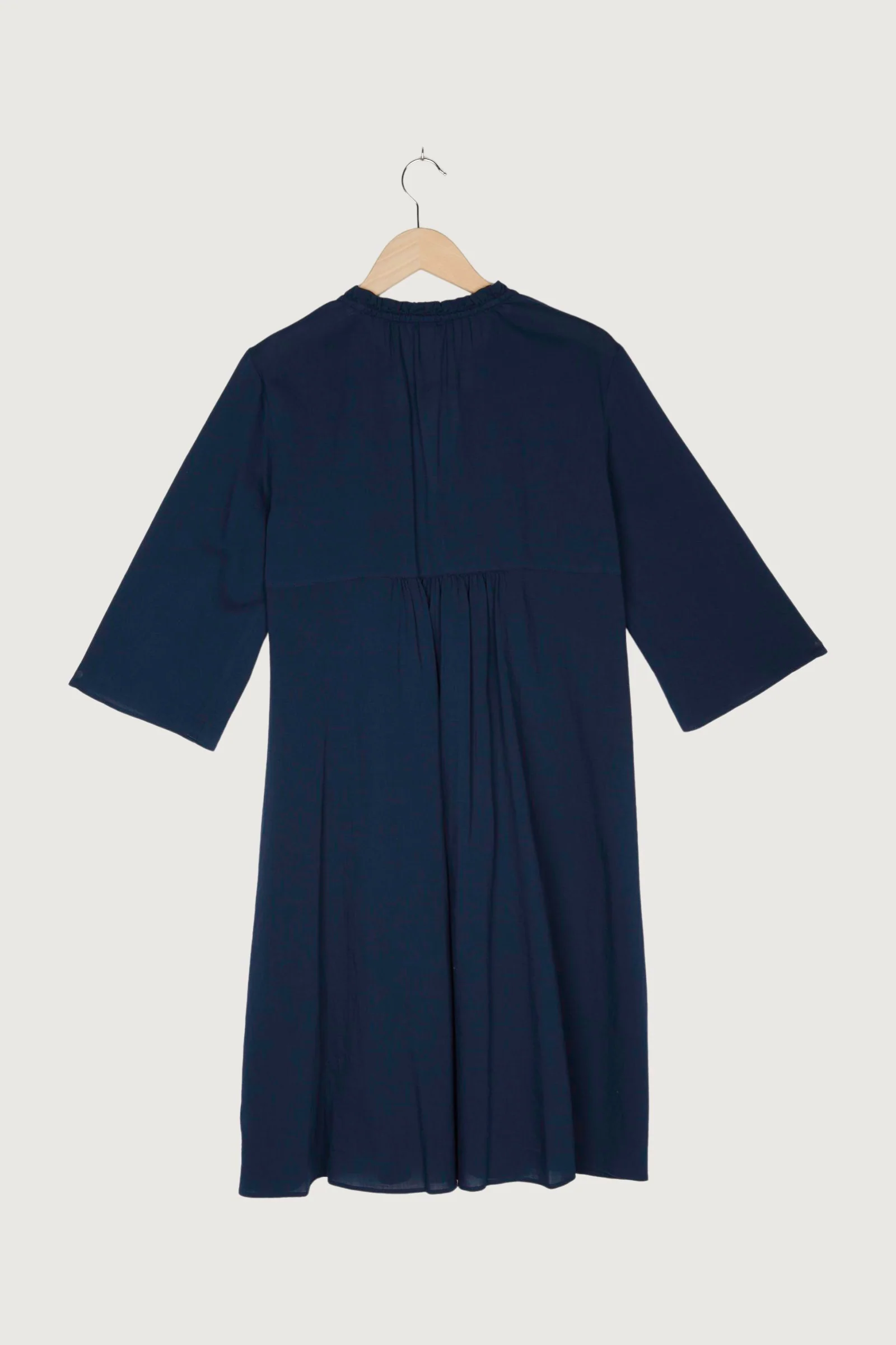 Second Hand Crêpe-Kleid aus reiner Bio-Baumwolle - Image 8