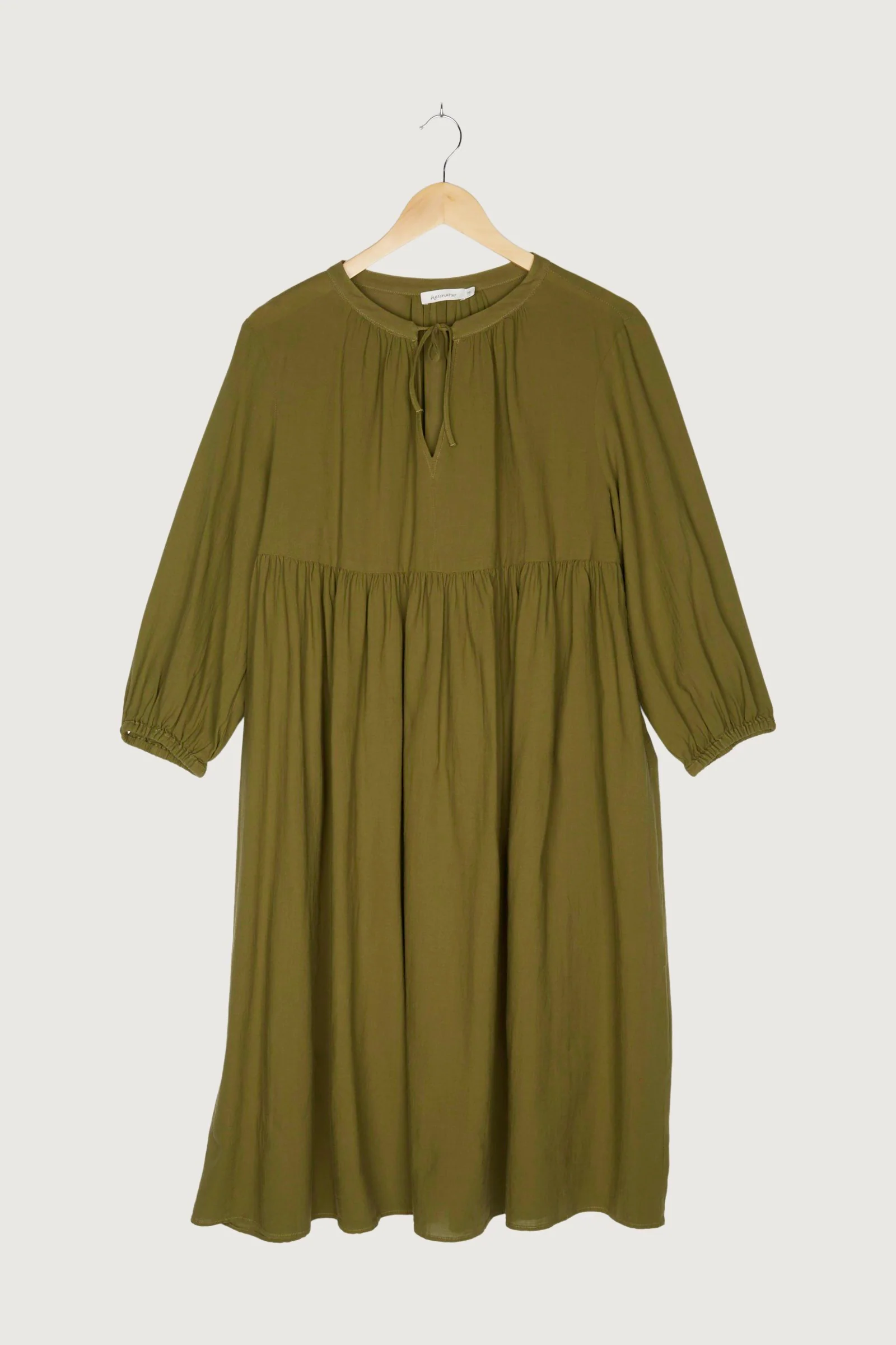 Second Hand Crêpe-Kleid aus reiner Bio-Baumwolle - Image 4
