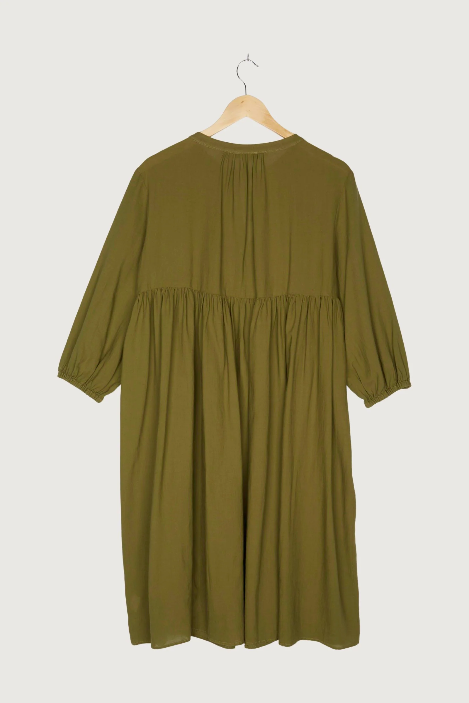 Second Hand Crêpe-Kleid aus reiner Bio-Baumwolle - Image 5