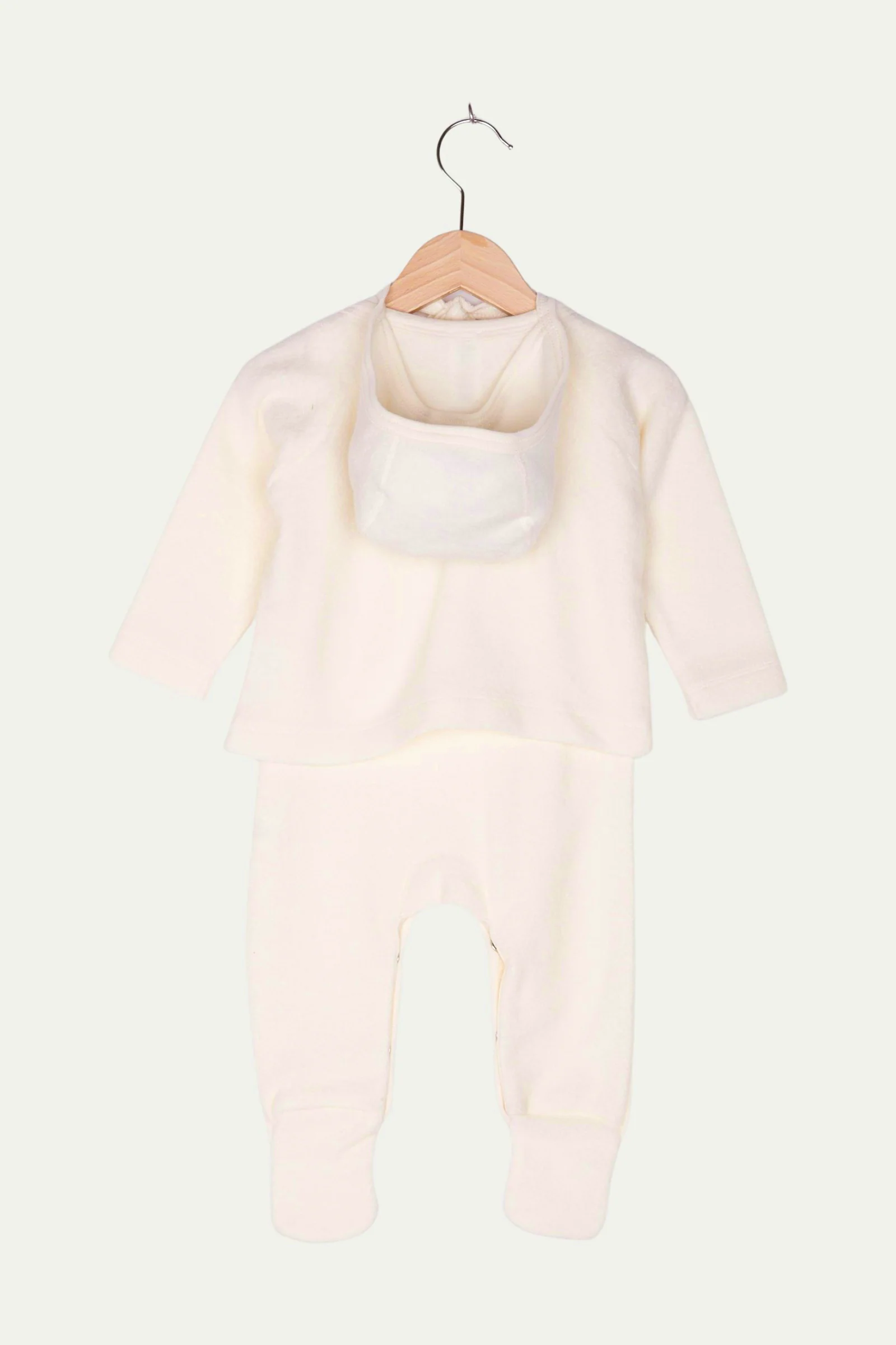 Second Hand Erstlingspaket Wollfrottee aus reiner Bio-Merinowolle - Image 2