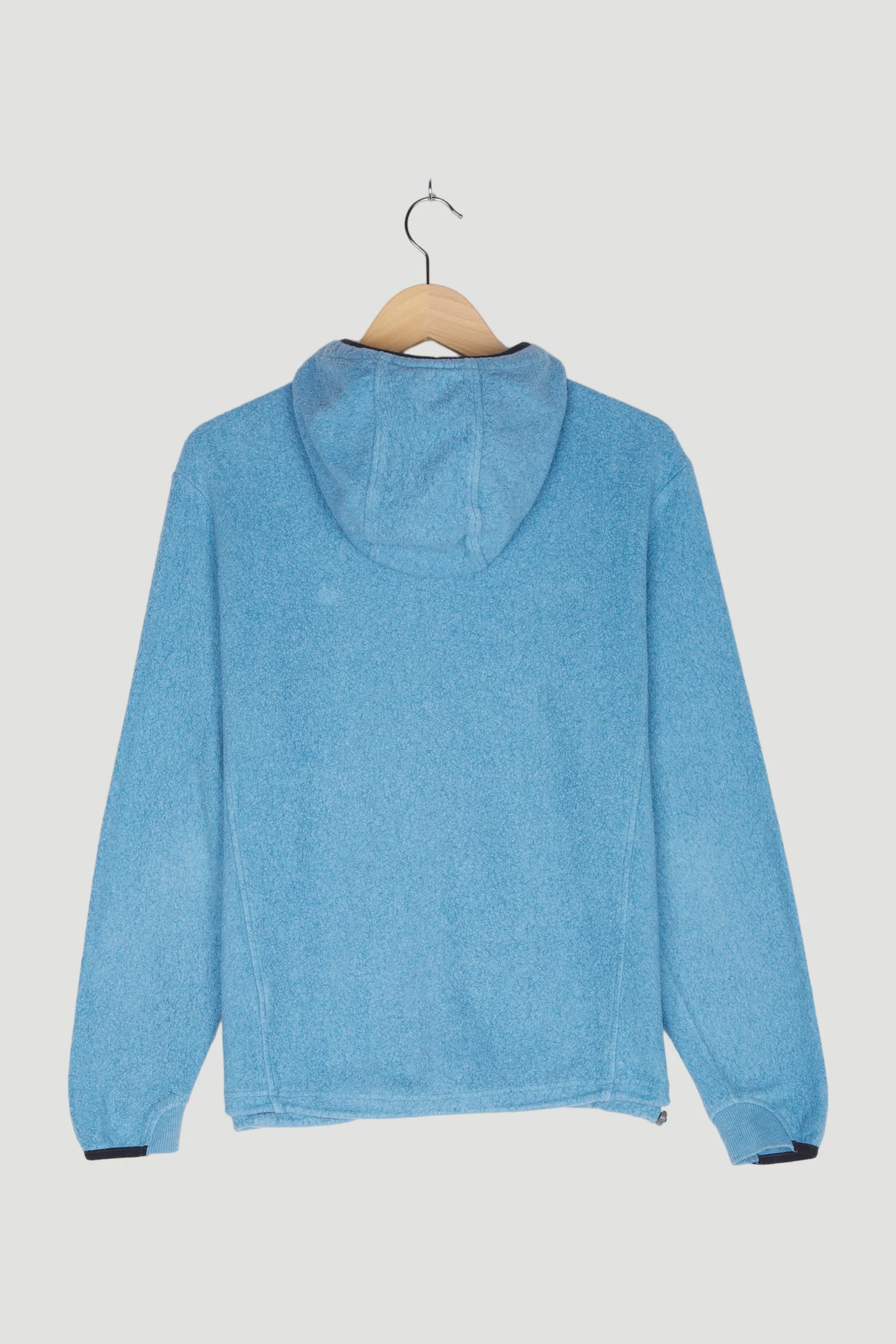 Second Hand Fleece-Kapuzenjacke aus reiner Bio-Baumwolle - Image 5