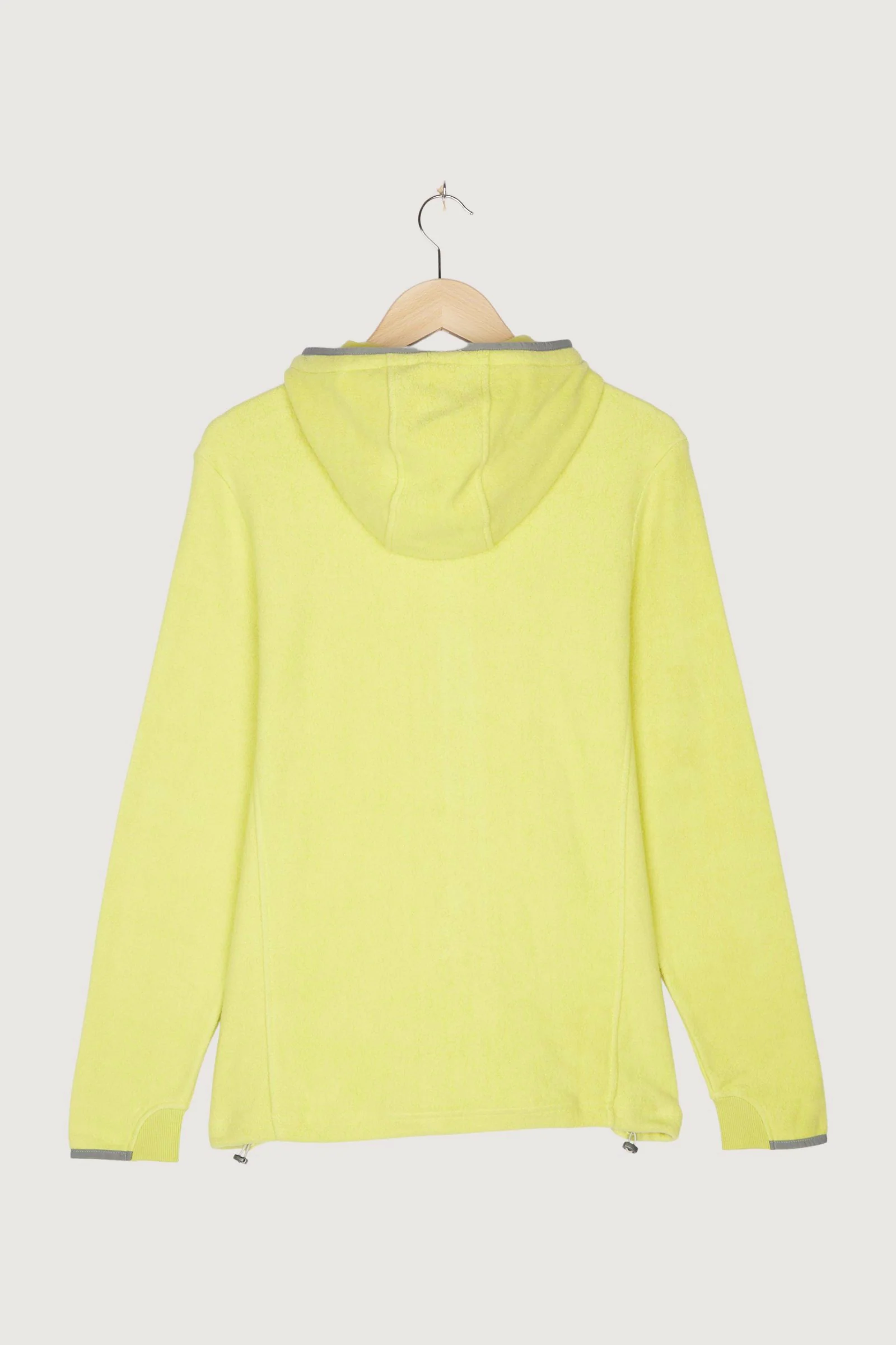 Second Hand Fleece-Kapuzenjacke aus reiner Bio-Baumwolle - Image 8