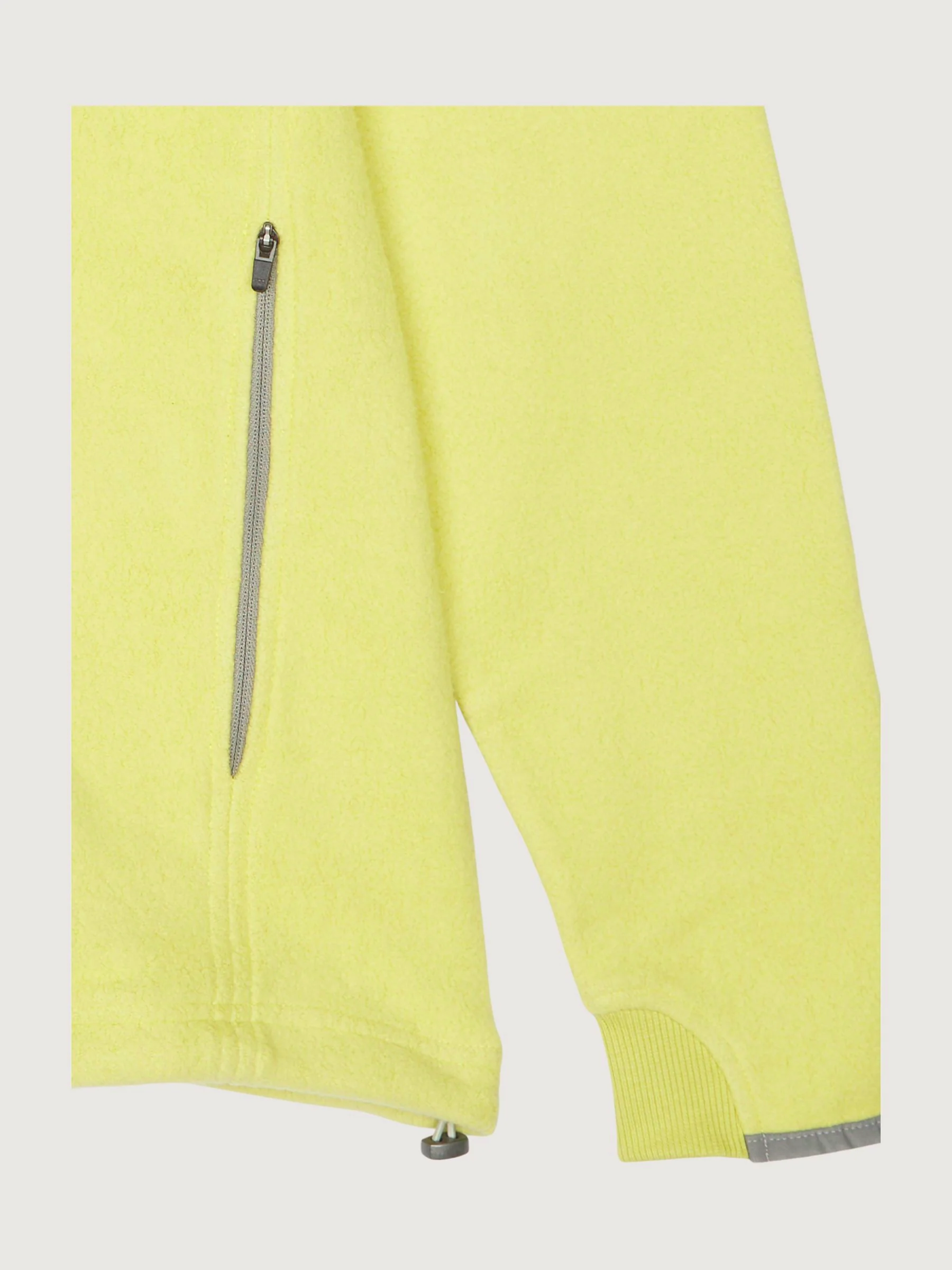 Second Hand Fleece-Kapuzenjacke aus reiner Bio-Baumwolle - Image 9