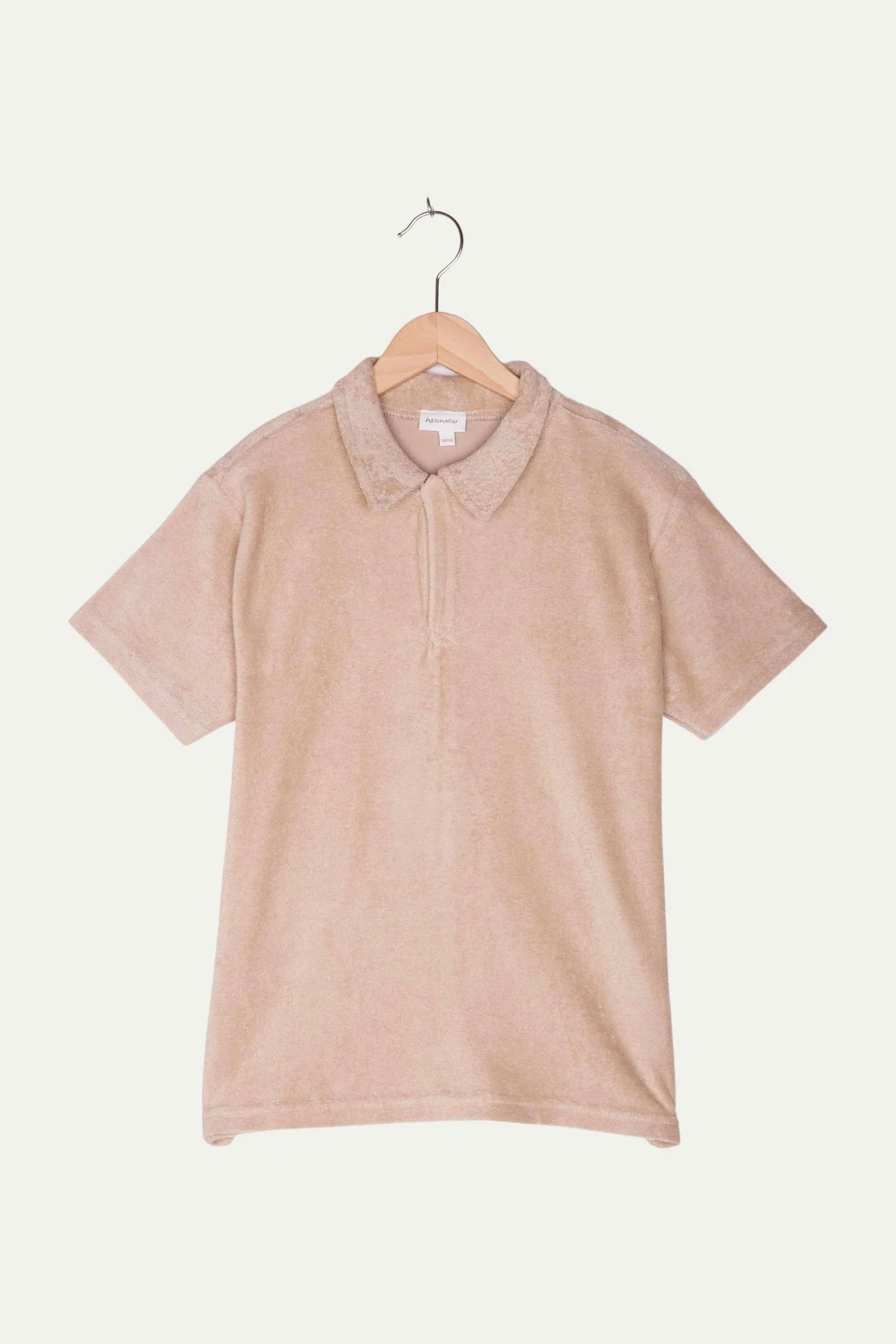 Second Hand Frottee Poloshirt aus reiner Bio-Baumwolle