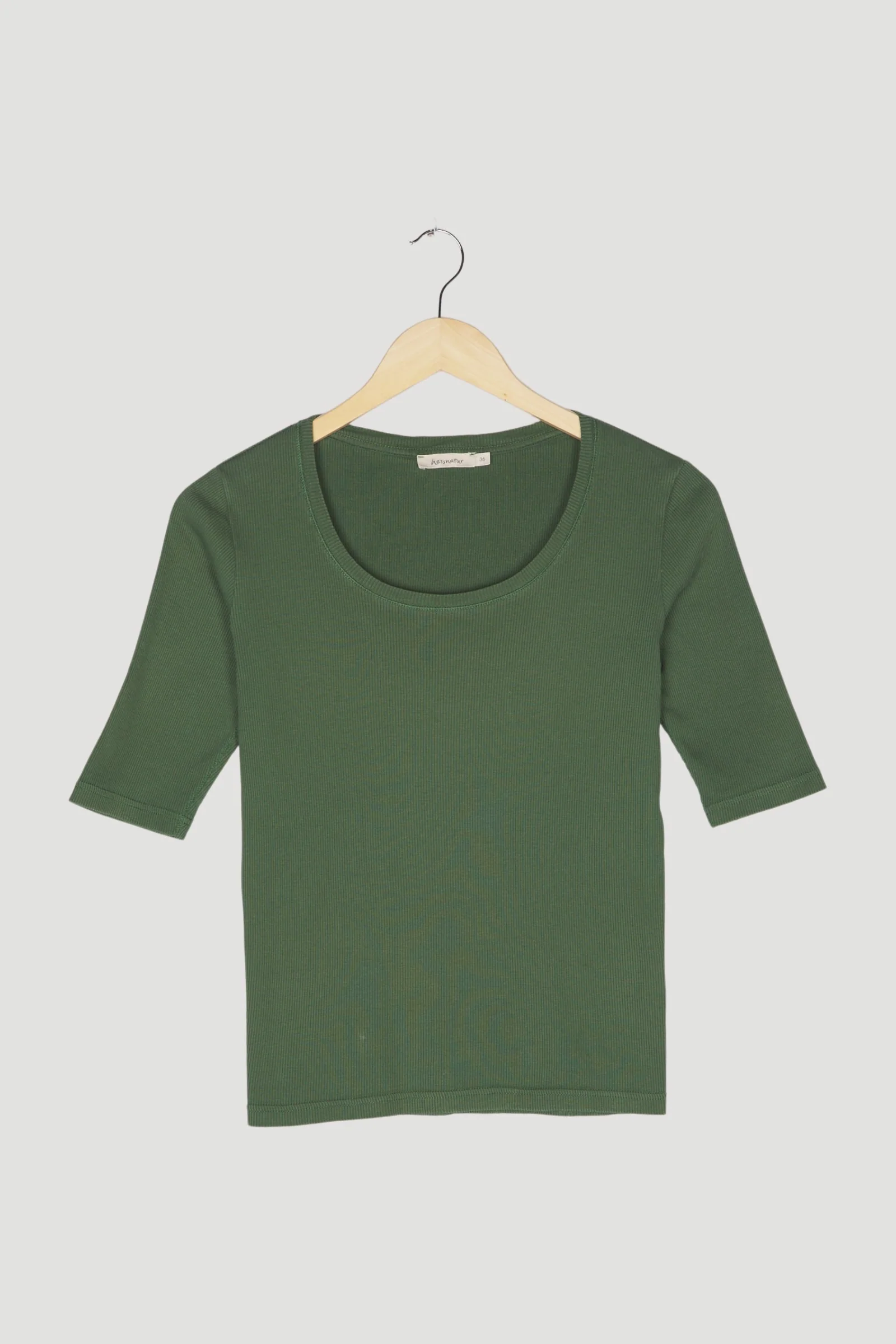Second Hand Halbarm-Shirt aus reiner Bio-Baumwolle - Image 7