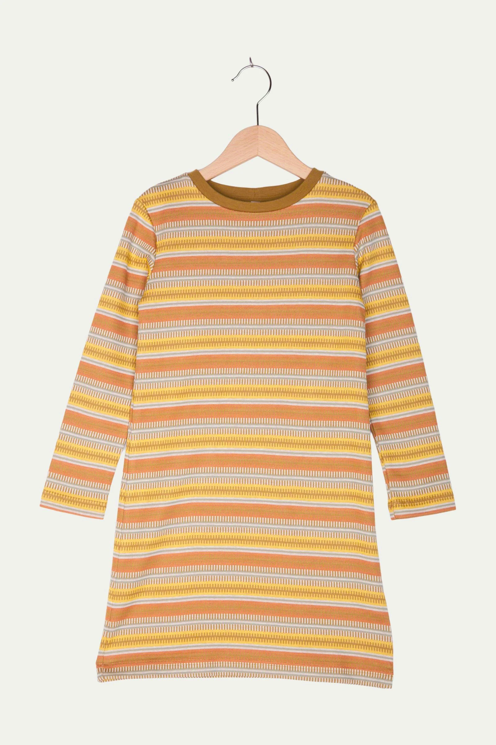 Second Hand Jacquardkleid aus reiner Bio-Baumwolle