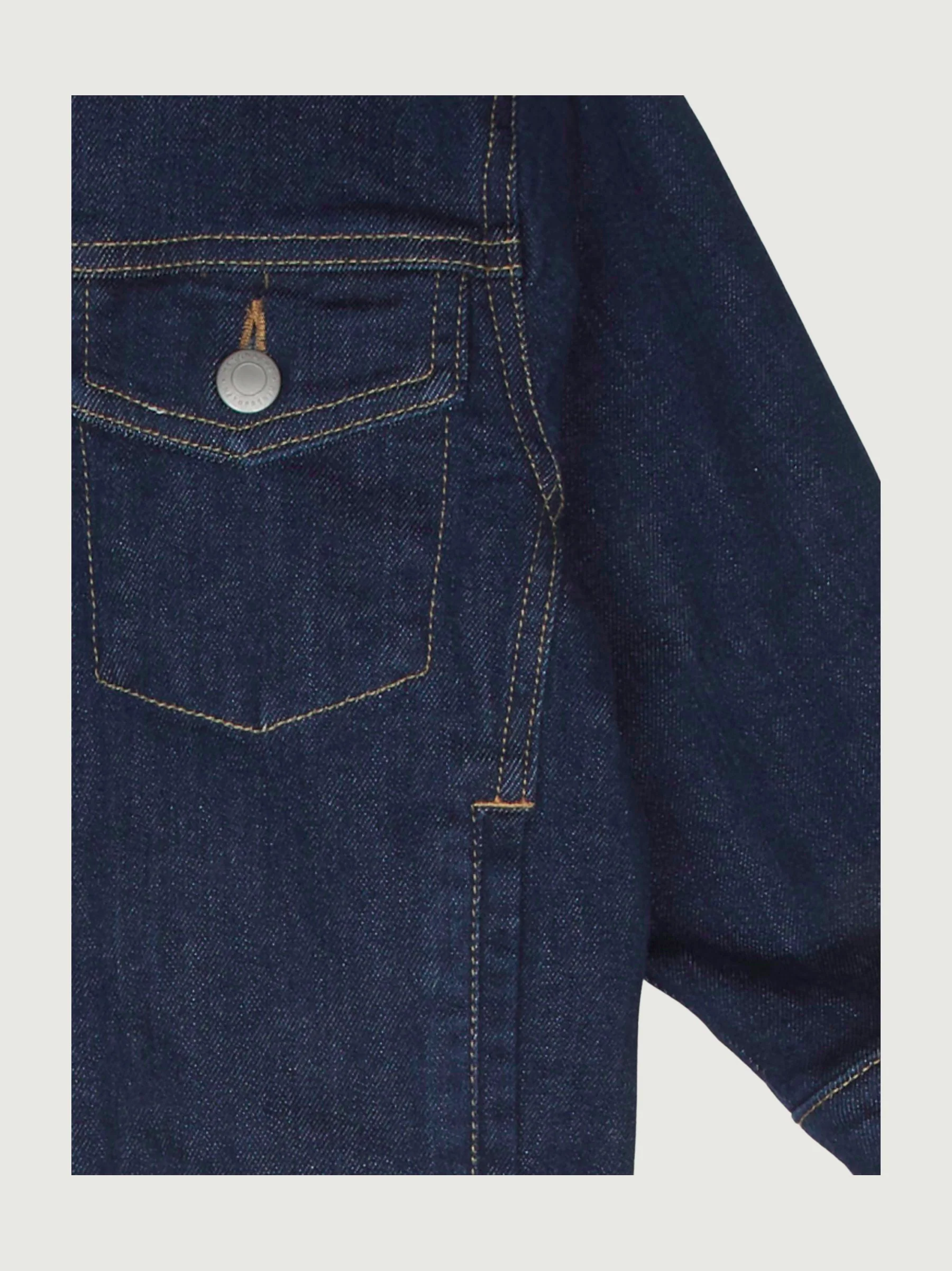Second Hand Jeans-Jacke aus COREVA™ Bio-Denim - Image 3