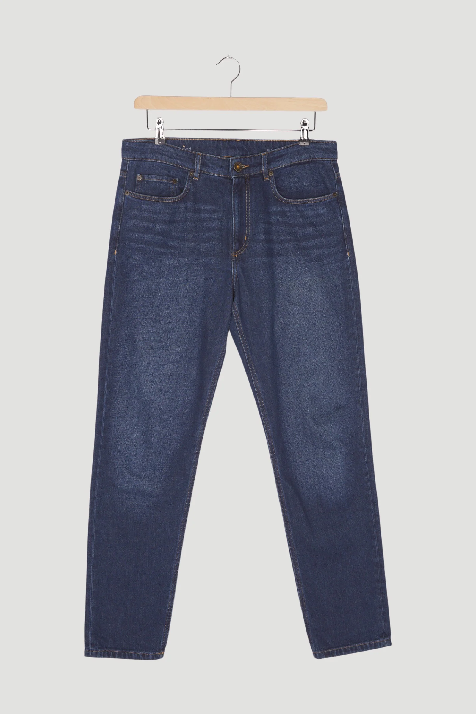 Second Hand Jeans Max Tapered Fit aus reinem Bio-Denim