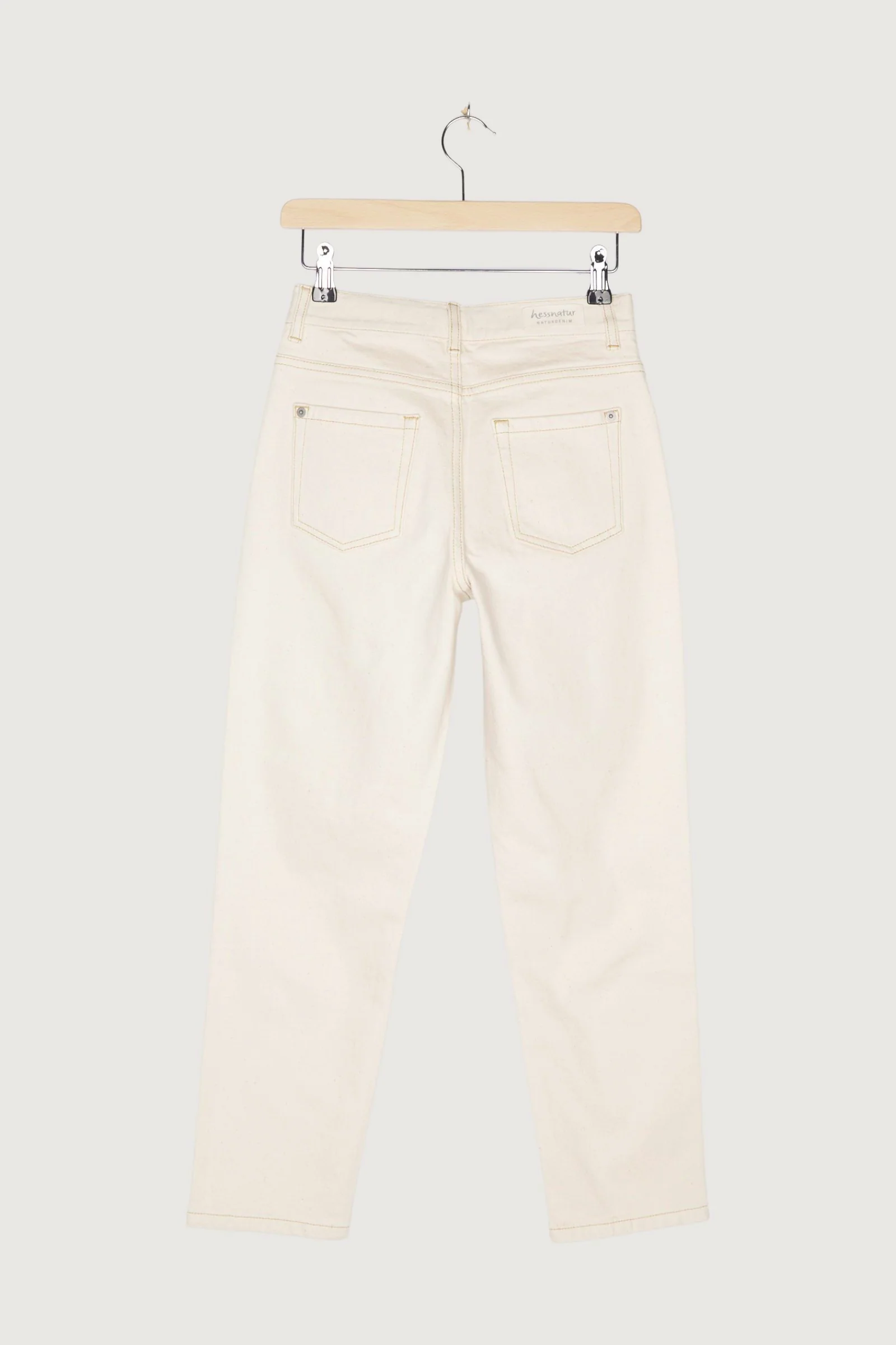 Second Hand Jeans ungefärbt aus Bio-Baumwolle mit Hanf - Image 8