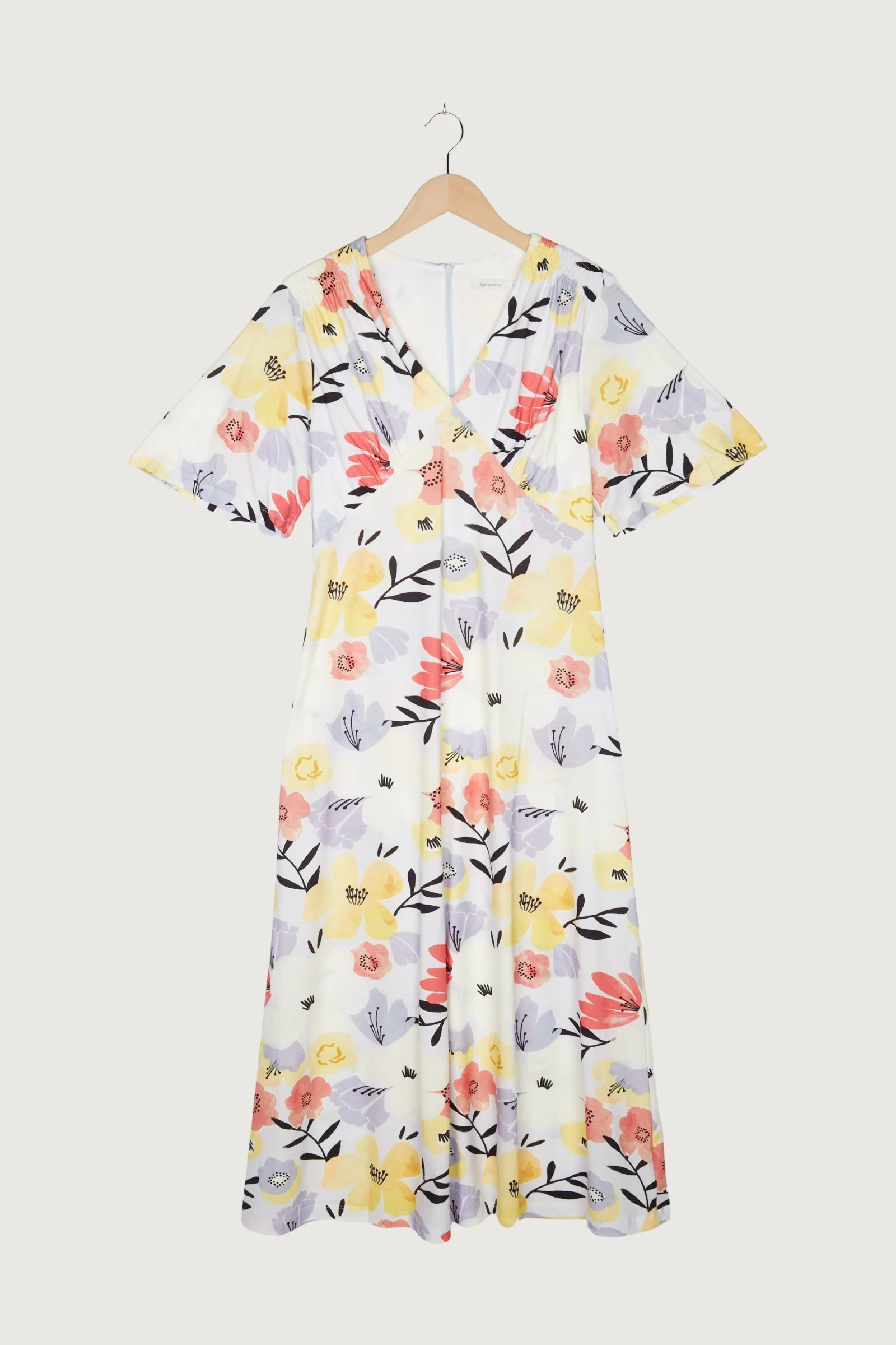 Secondhand Jersey-Kleid aus reiner Bio-Baumwolle