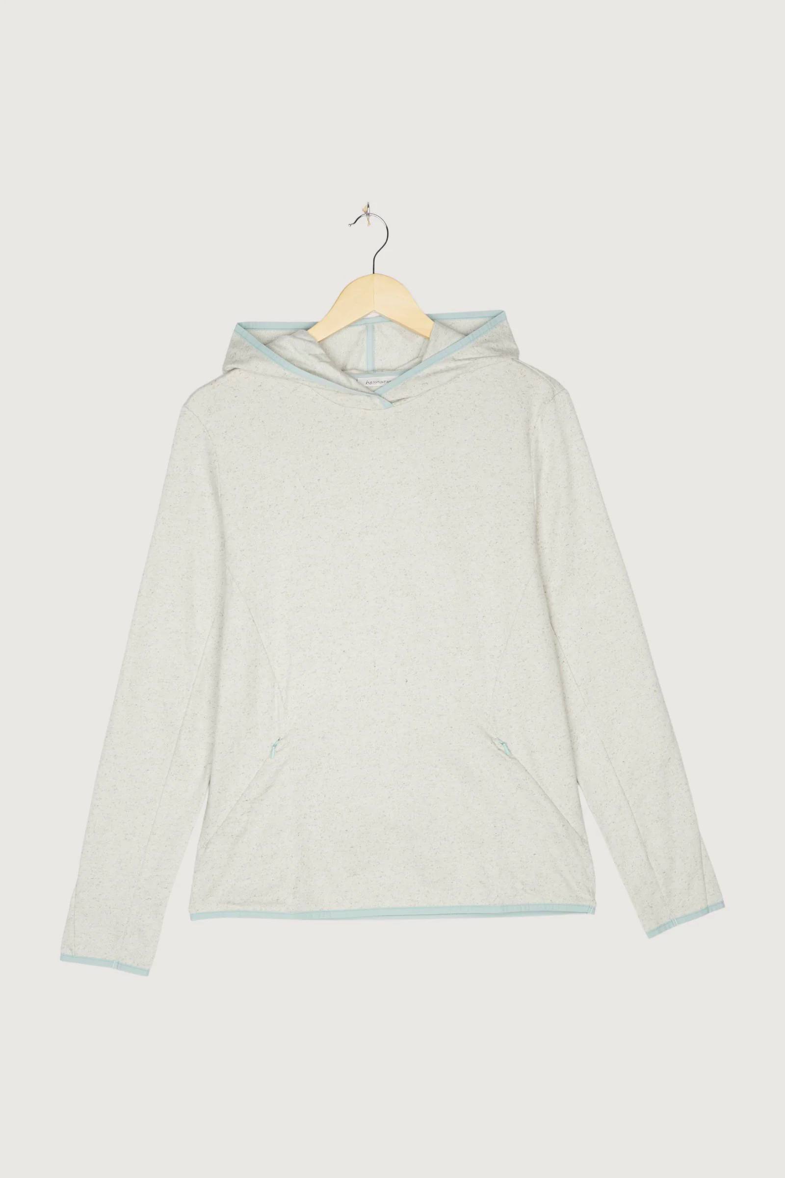 Secondhand Kapuzen-Sweatshirt aus Bio-Baumwolle mit Hanf und Schurwolle