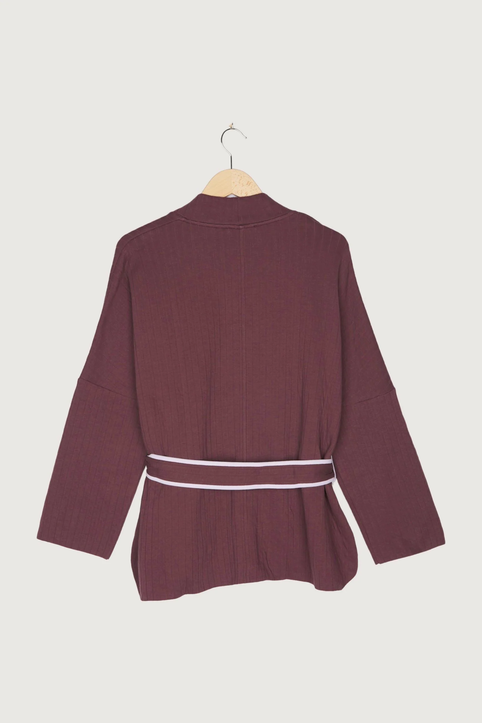 Second Hand Kimono-Jacke aus reiner Bio-Baumwolle - Image 4