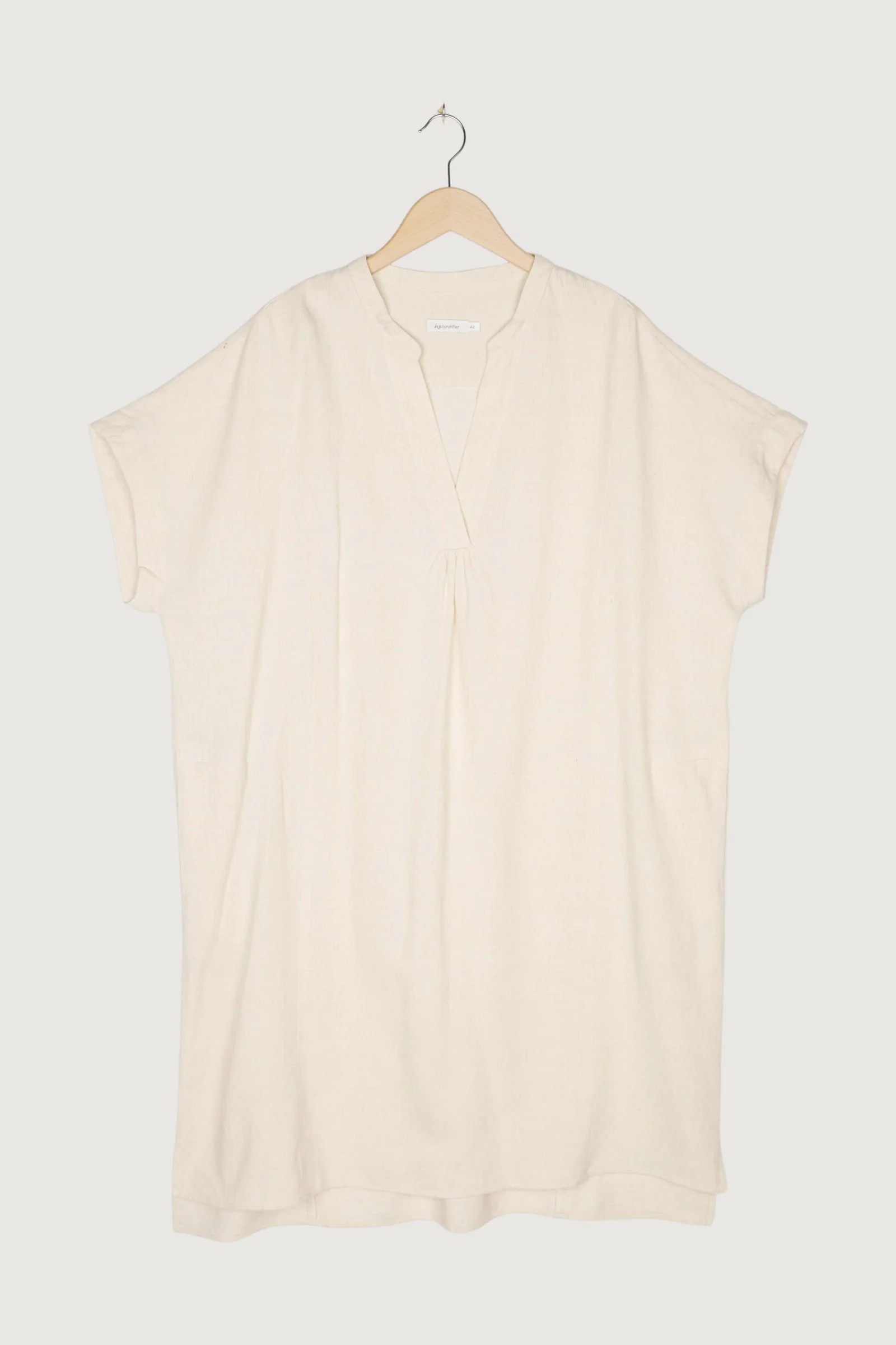 Secondhand Kleid aus Bio-Baumwolle mit Leinen