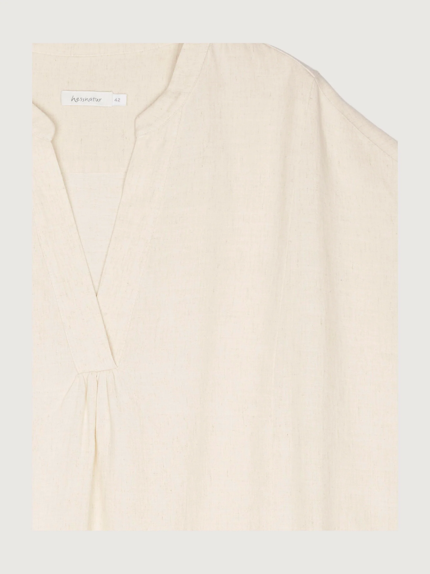 Secondhand Kleid aus Bio-Baumwolle mit Leinen - Image 3