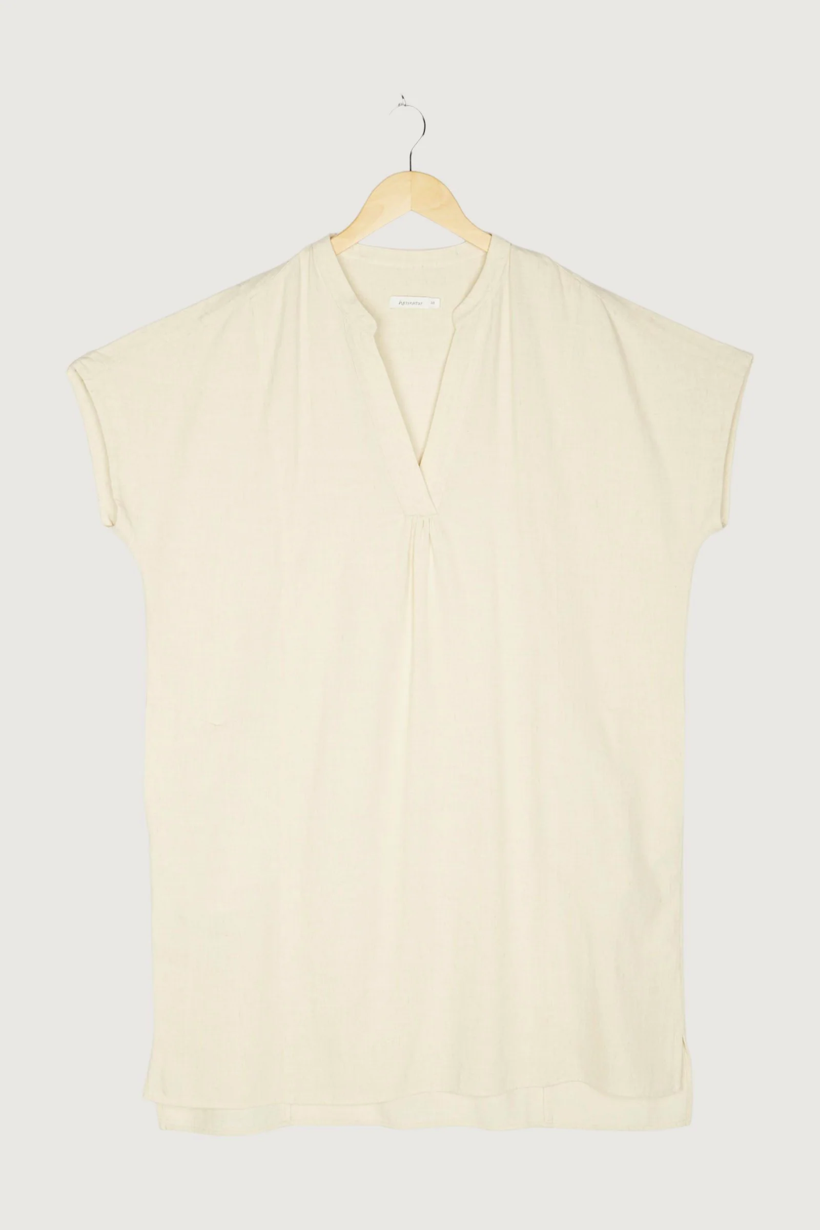 Secondhand Kleid aus Bio-Baumwolle mit Leinen - Image 4