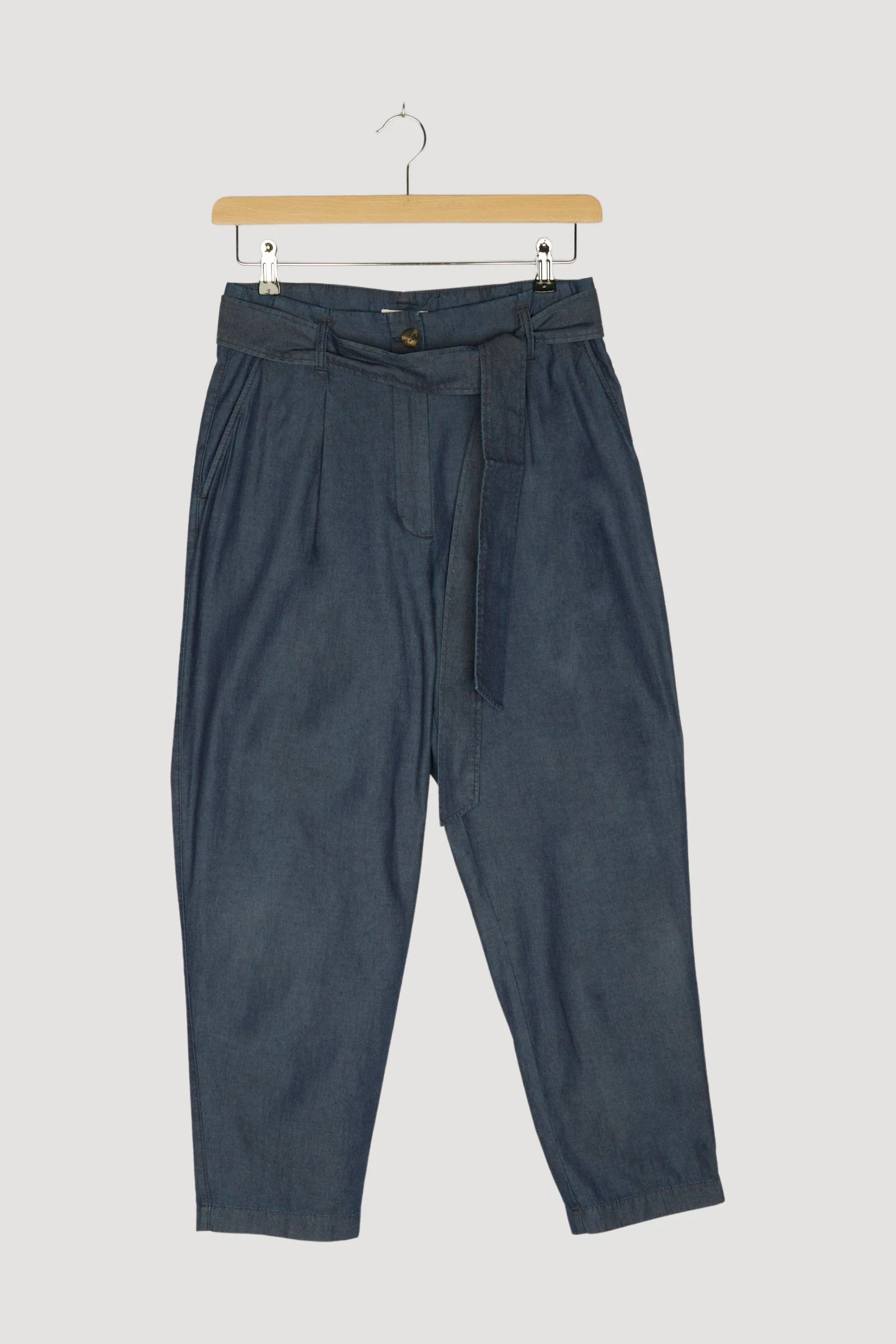 Second Hand Light Denim Jeans aus reiner Bio-Baumwolle - Image 4