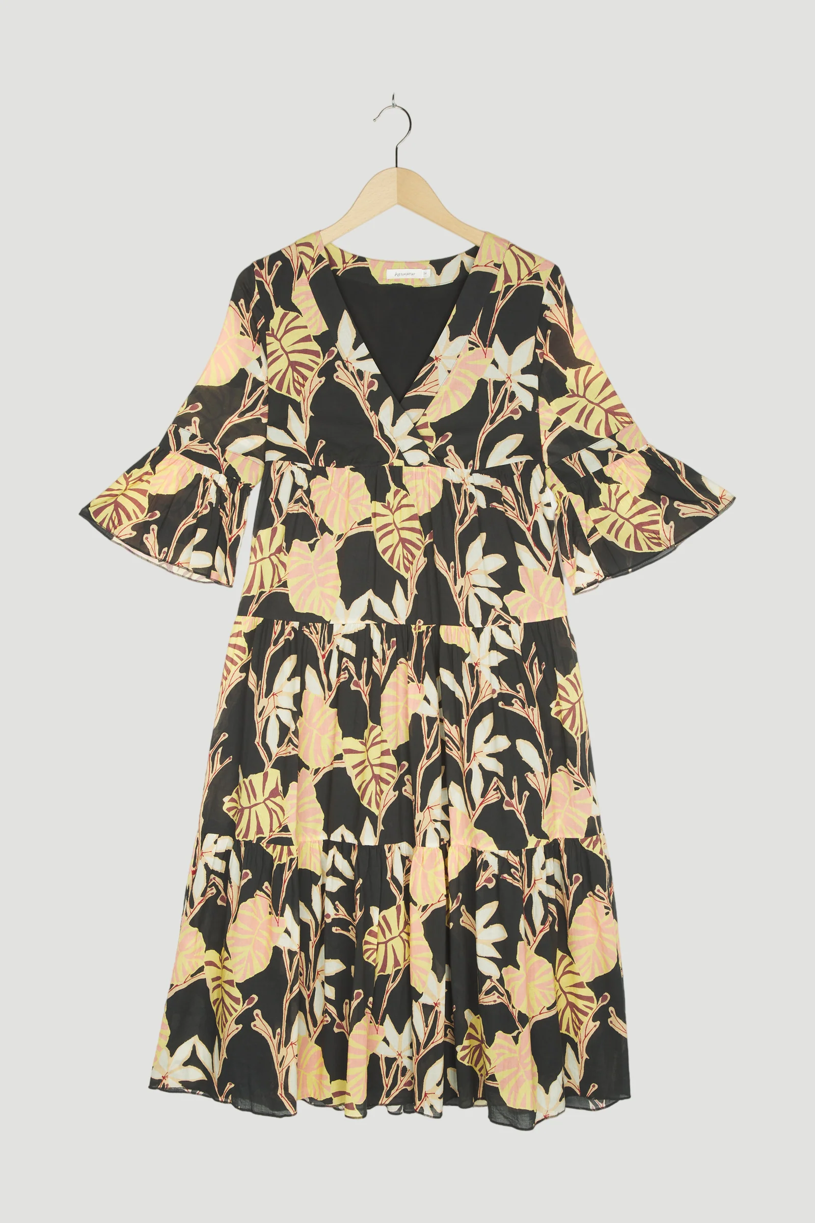 Second Hand Maxikleid aus reiner Bio-Baumwolle