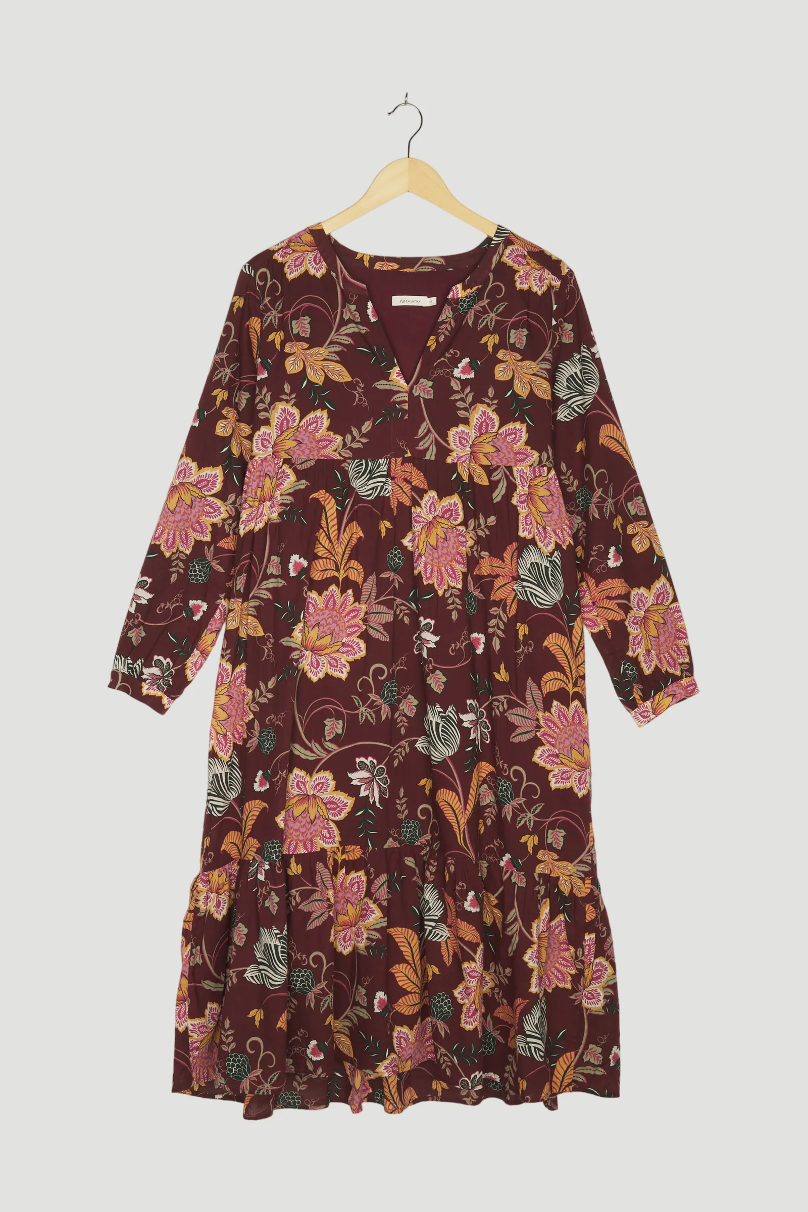 Secondhand Midikleid aus reiner Bio-Baumwolle