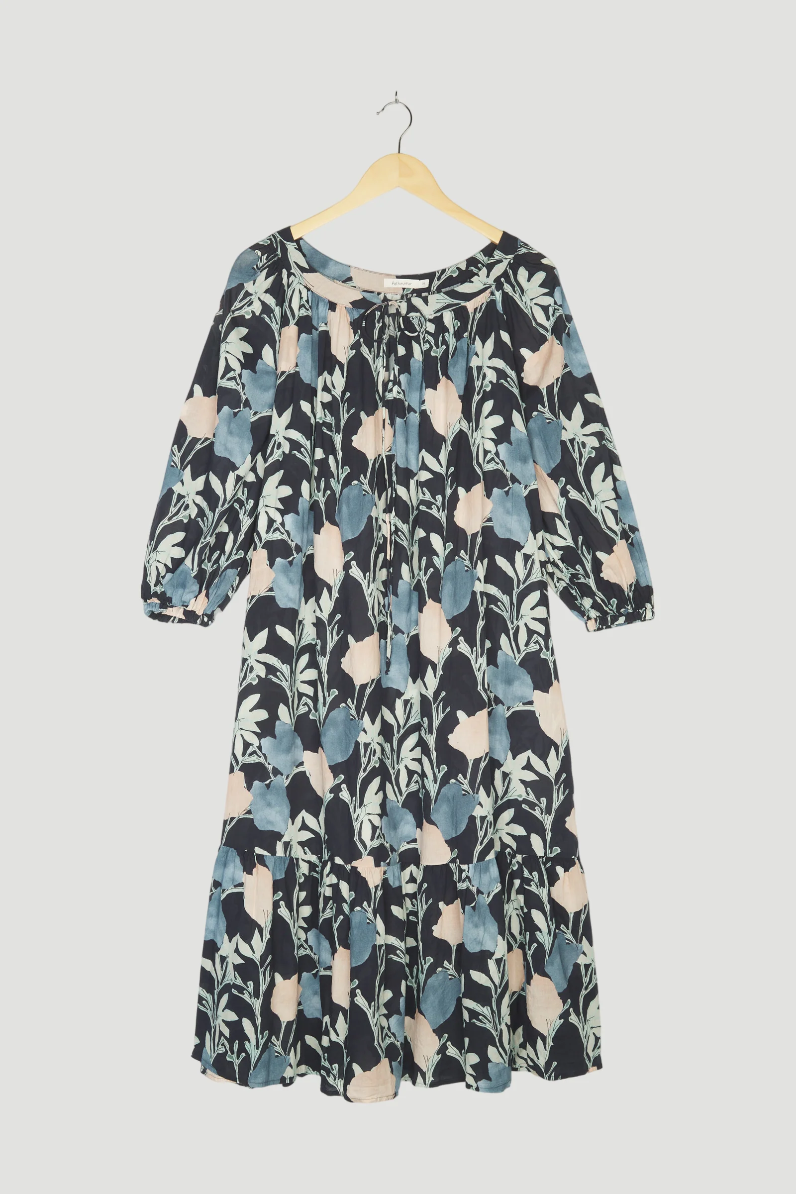 Secondhand Midikleid aus reiner Bio-Baumwolle