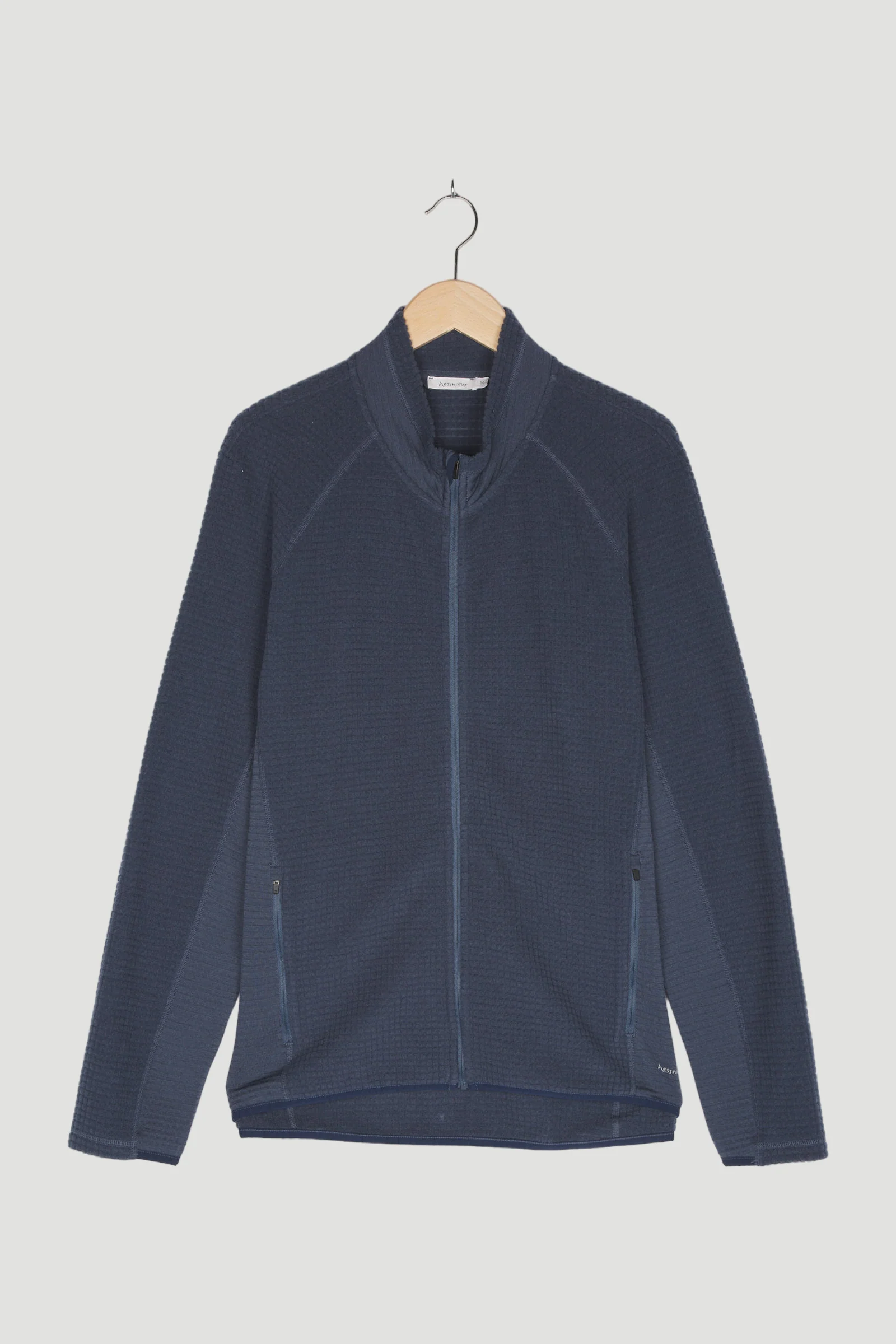 Second Hand Performance-Fleecejacke aus reiner Bio-Merinowolle