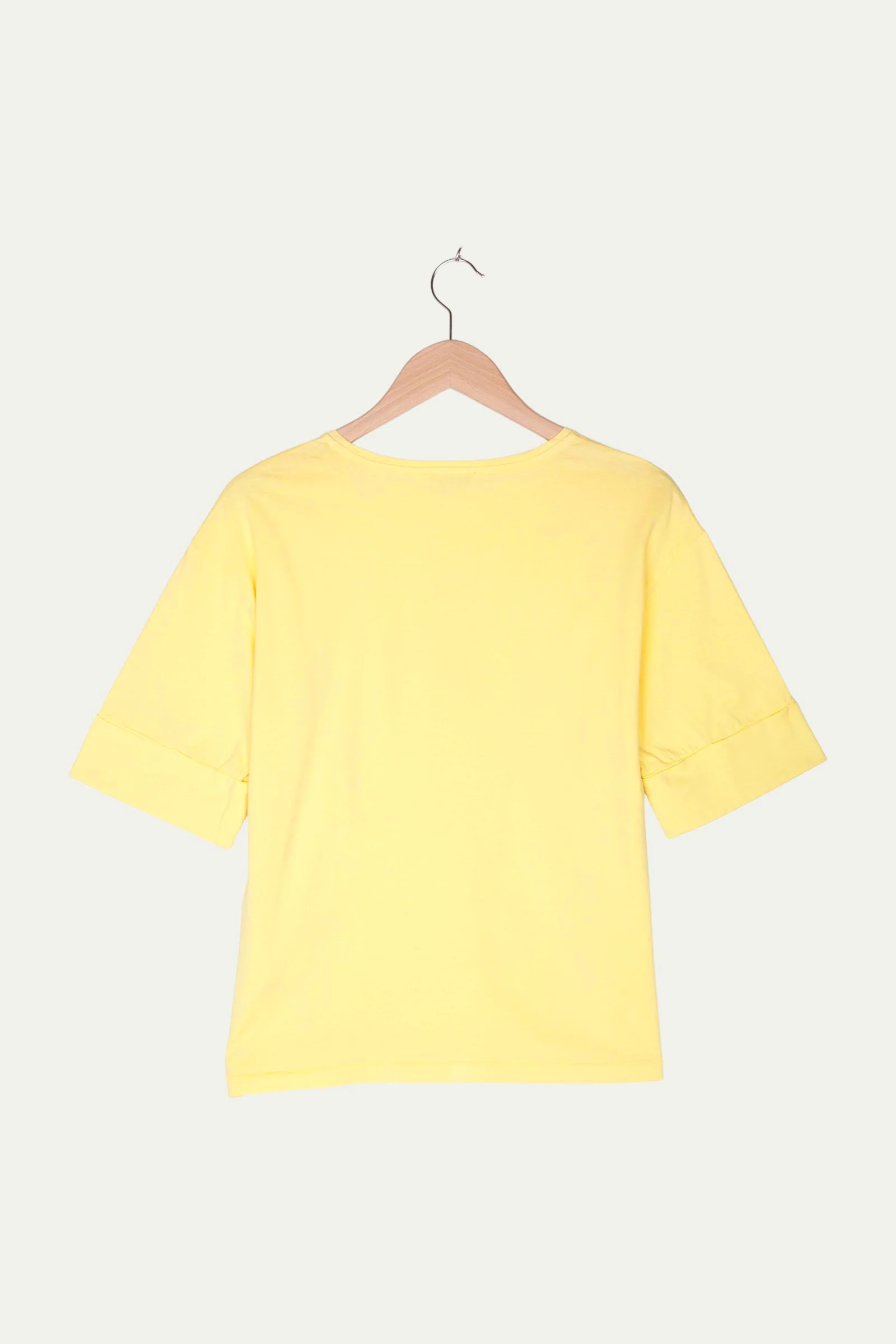 Second Hand Pflanzengefärbtes Shirt aus reiner Bio-Baumwolle - Image 8