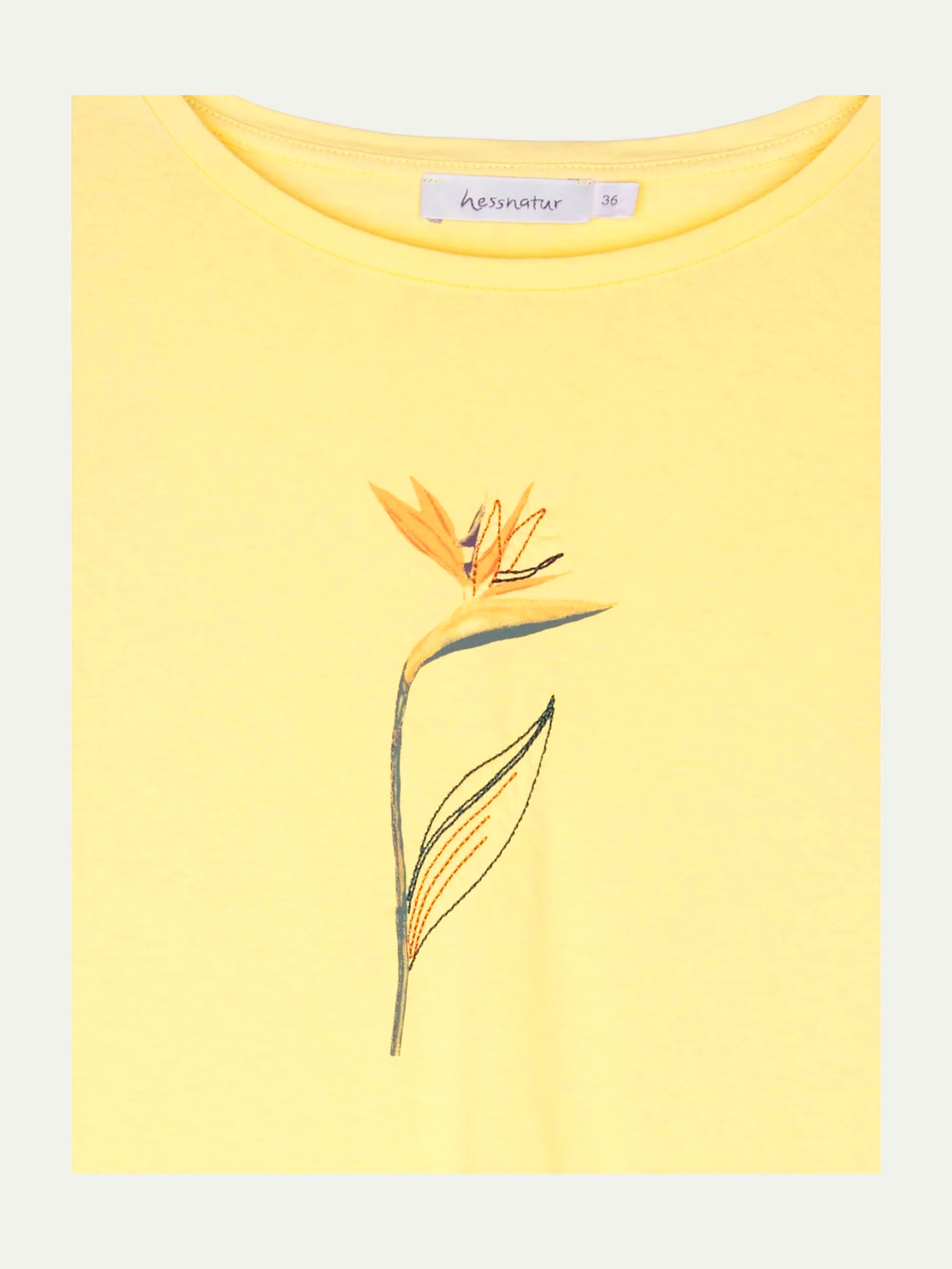 Second Hand Pflanzengefärbtes Shirt aus reiner Bio-Baumwolle - Image 9