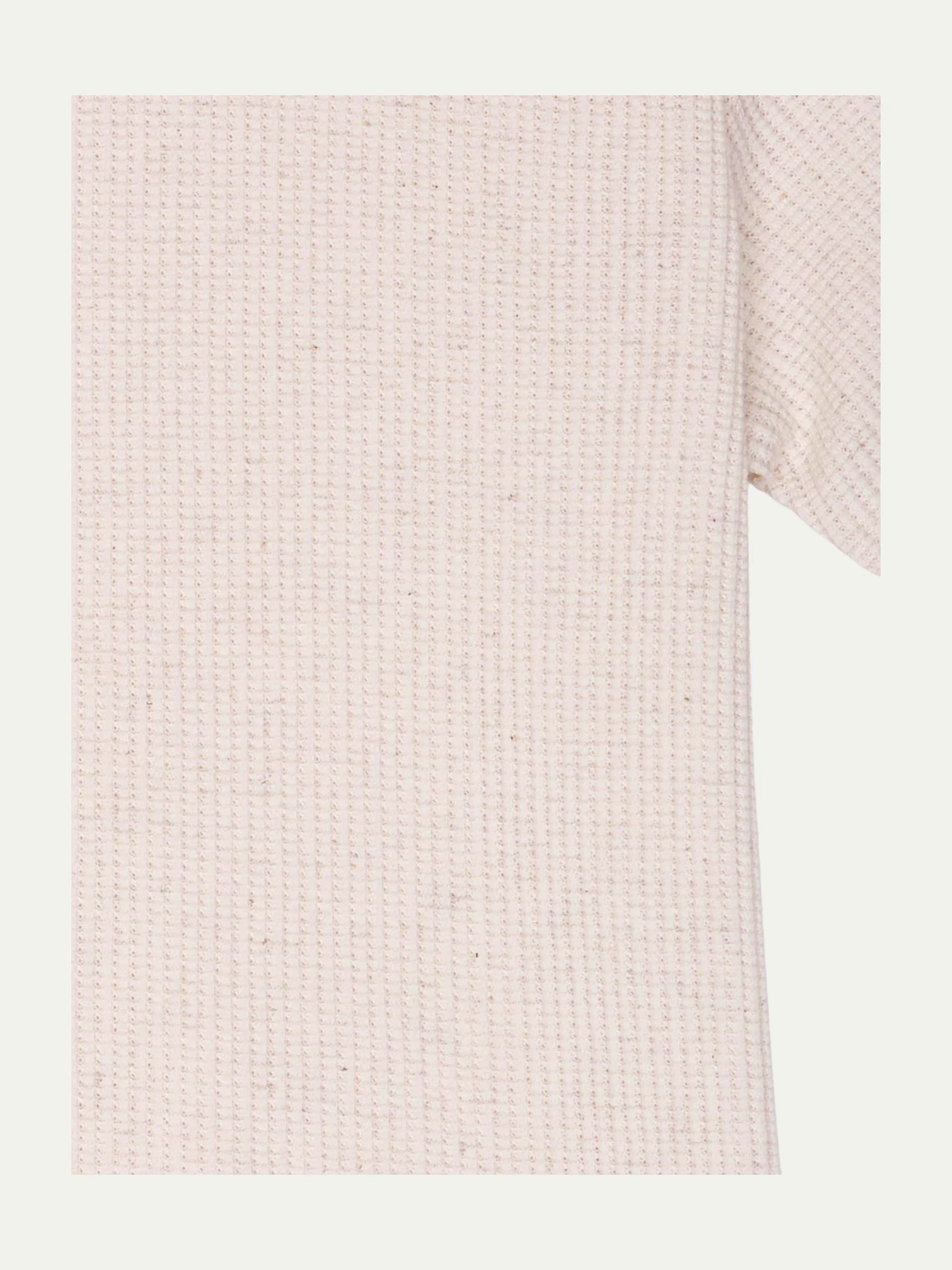 Second Hand Piqué-Shirt aus Bio-Baumwolle mit Leinen - Image 3