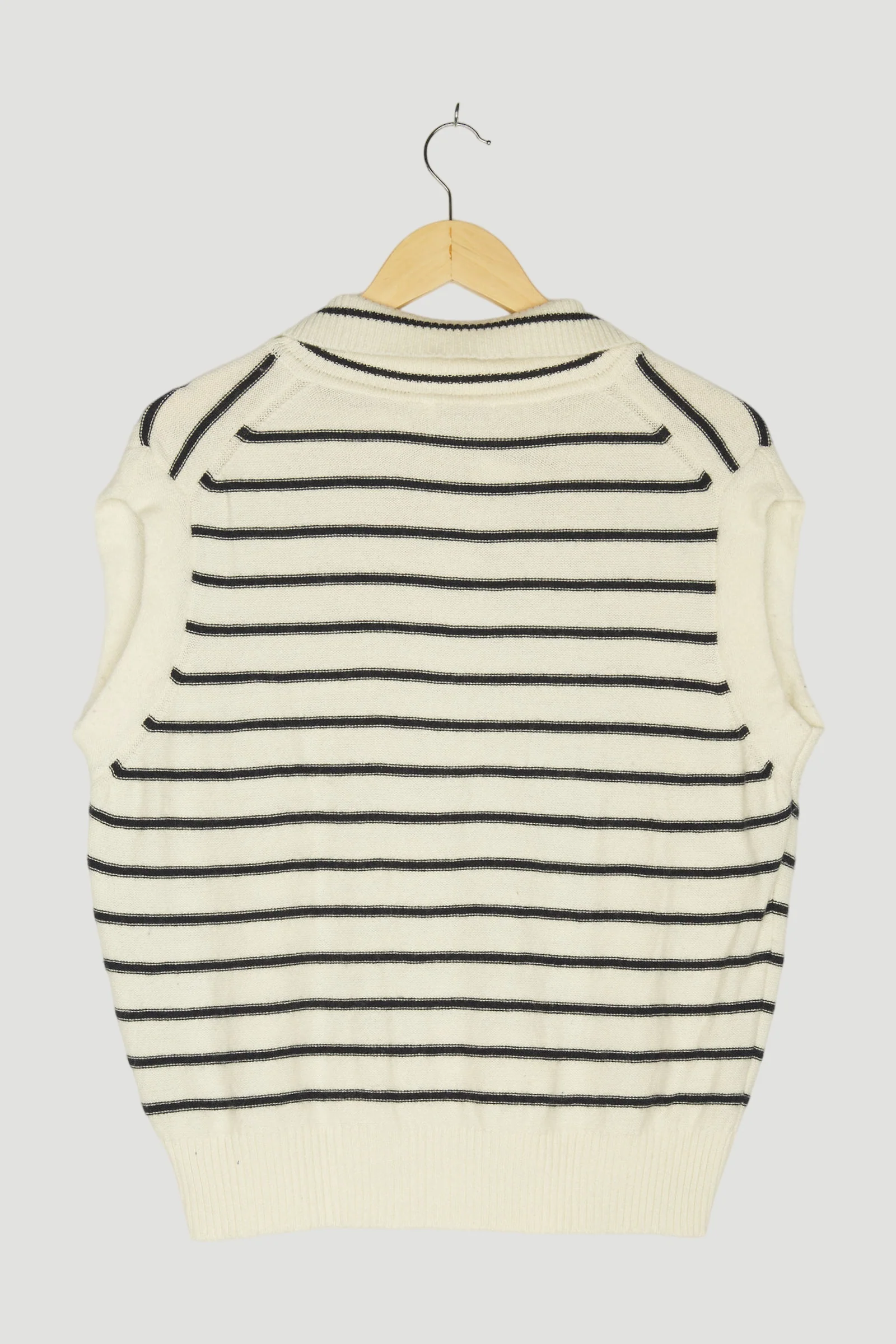 Second Hand Strick-Polo aus Bio-Baumwolle und Bio-Merinowolle - Image 2