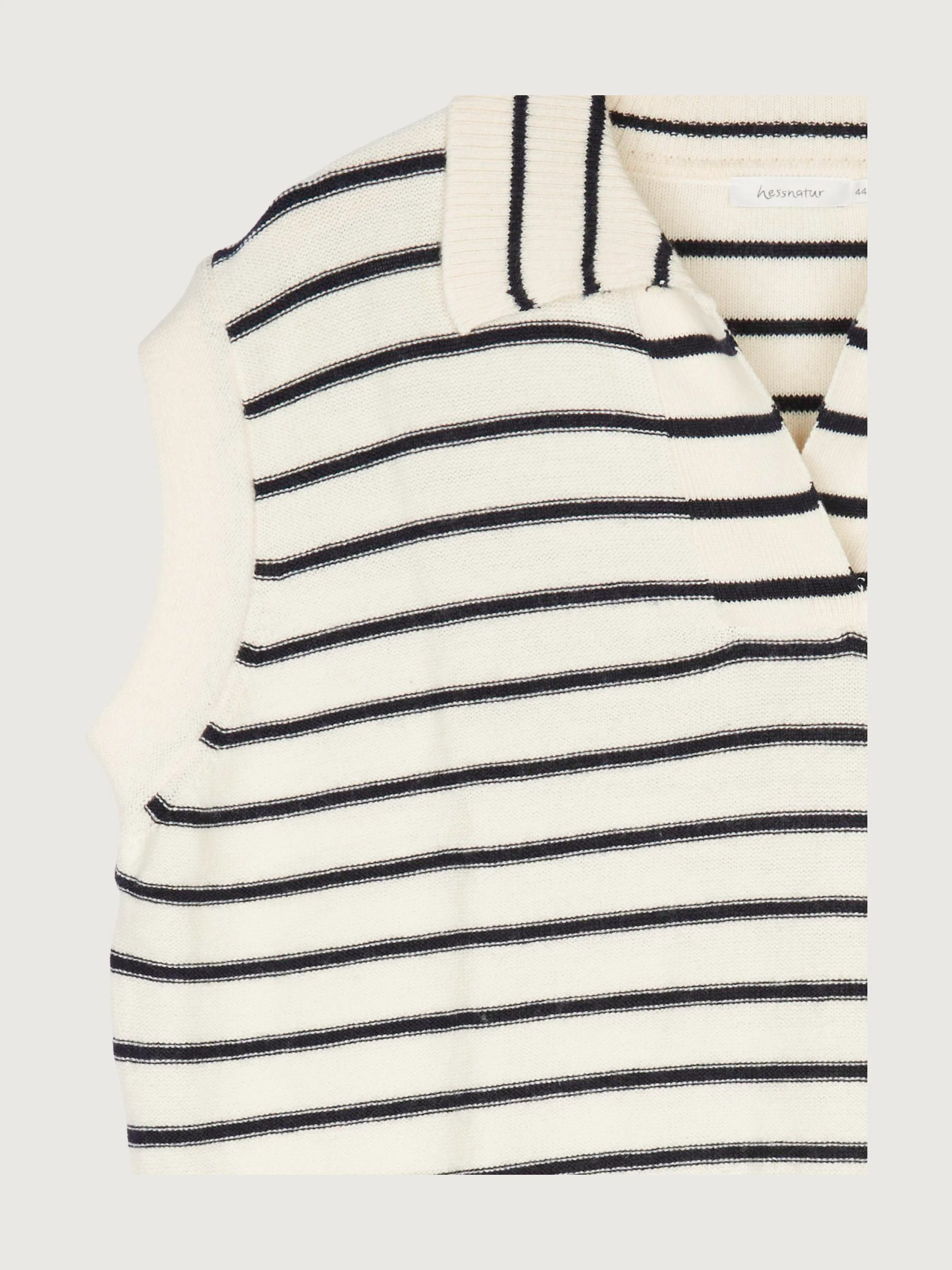 Second Hand Strick-Polo aus Bio-Baumwolle und Bio-Merinowolle - Image 6
