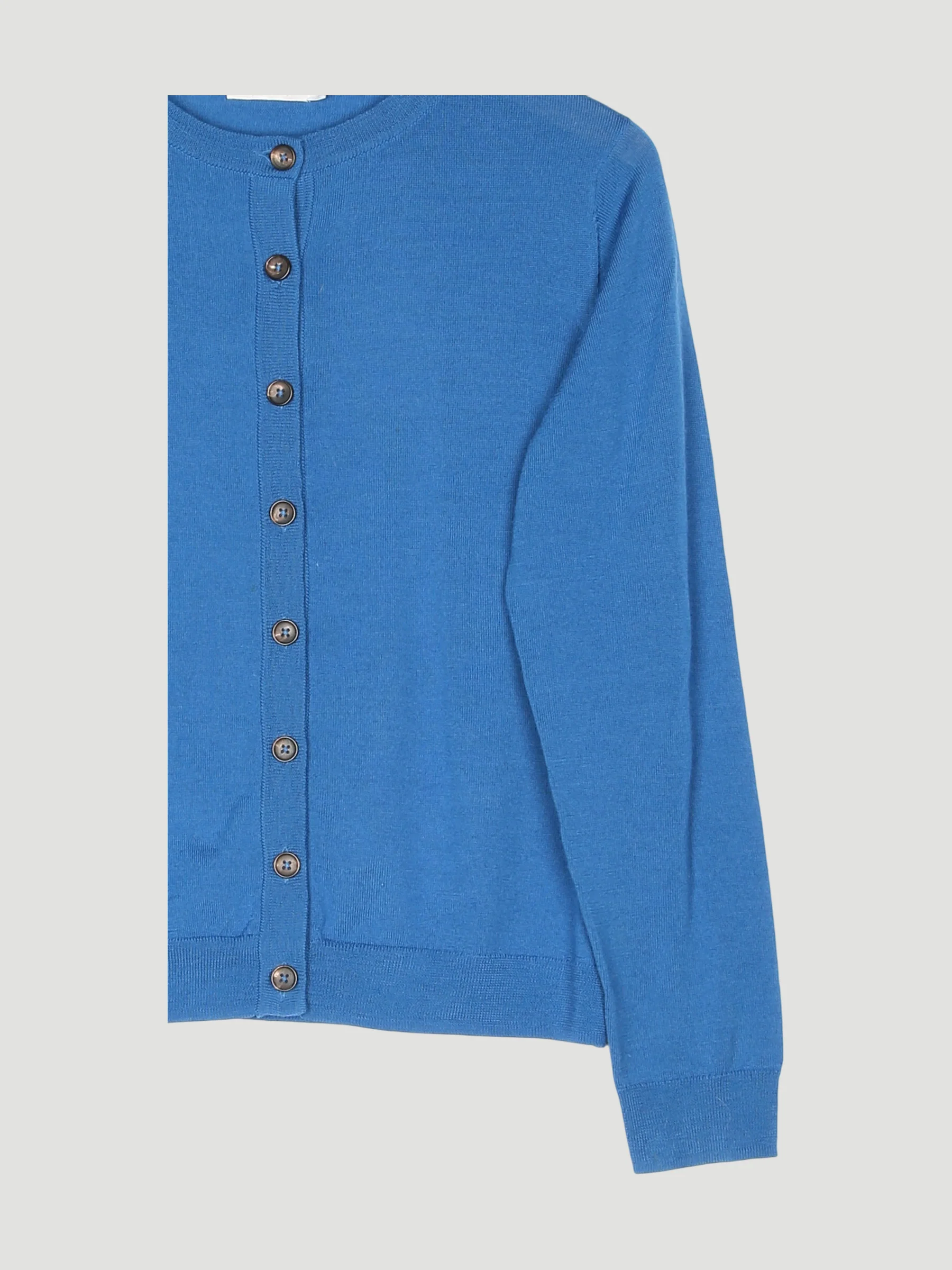 Secondhand Strickjacke aus reiner Bio-Merinowolle - Image 6