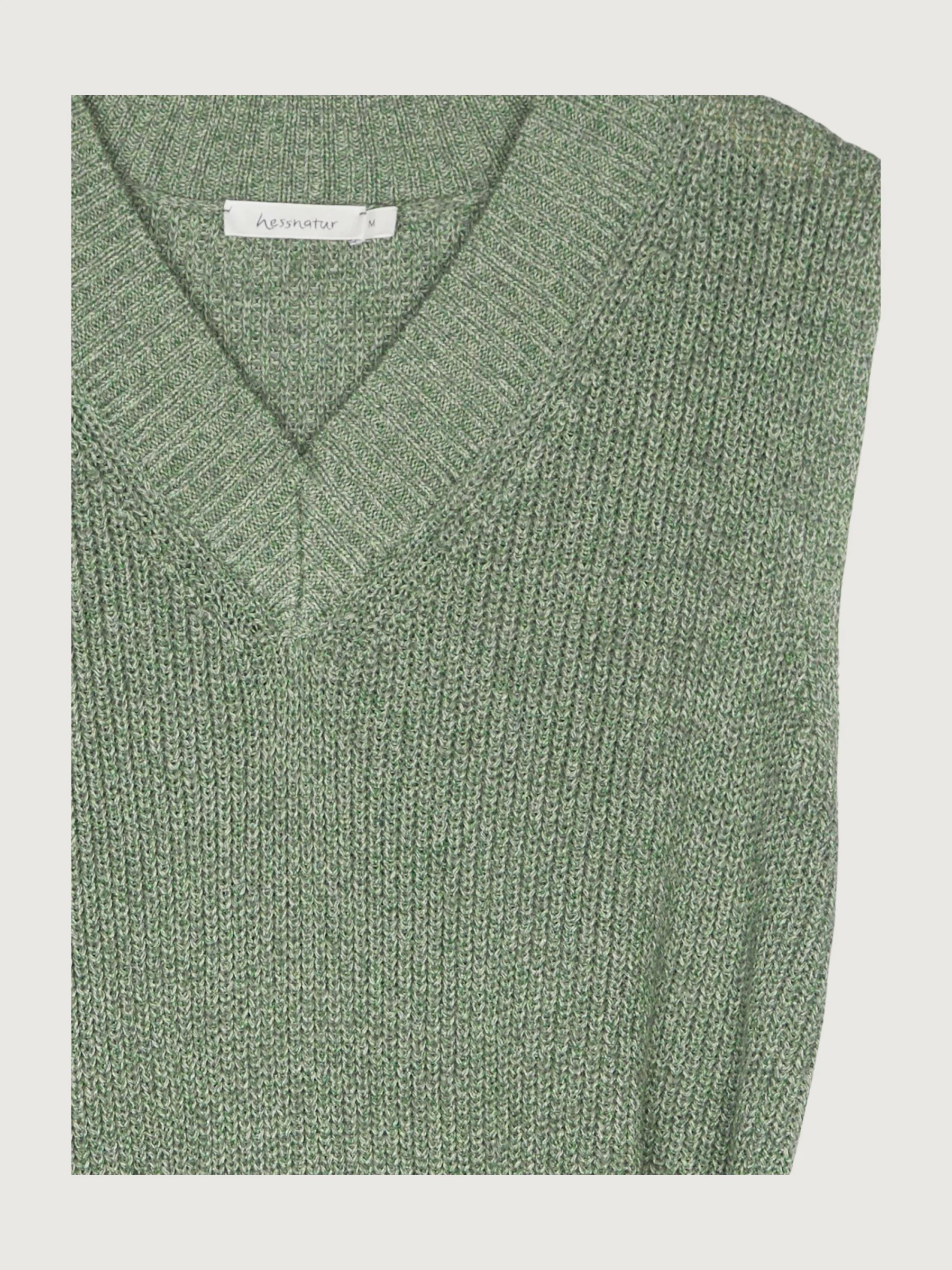 Second Hand Strickkleid aus Bio-Baumwolle mit Leinen - Image 12