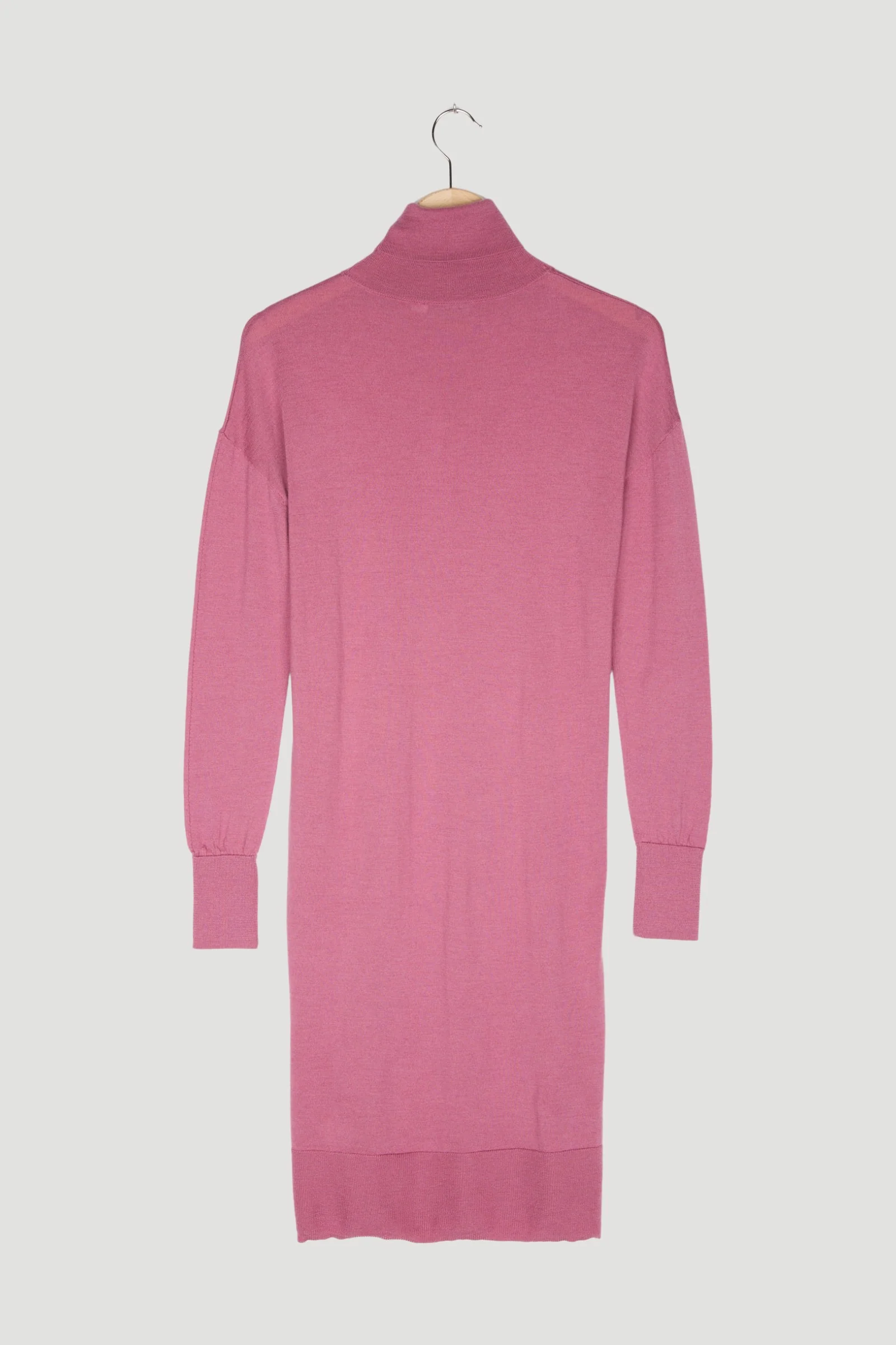 Secondhand Strickkleid pflanzengefärbt aus reiner Merinowolle - Image 5