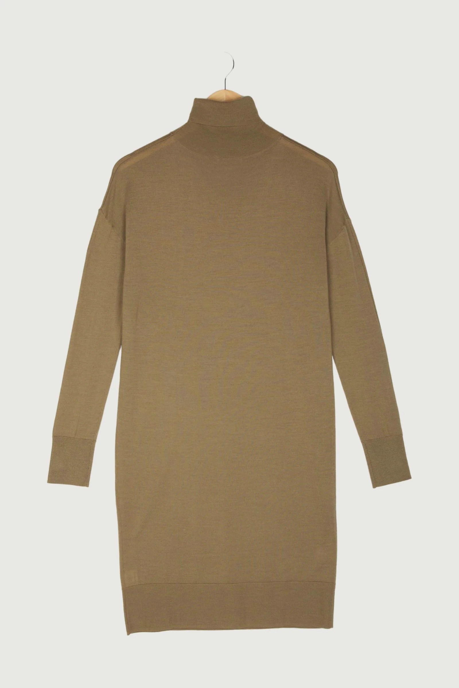 Secondhand Strickkleid pflanzengefärbt aus reiner Merinowolle - Image 8