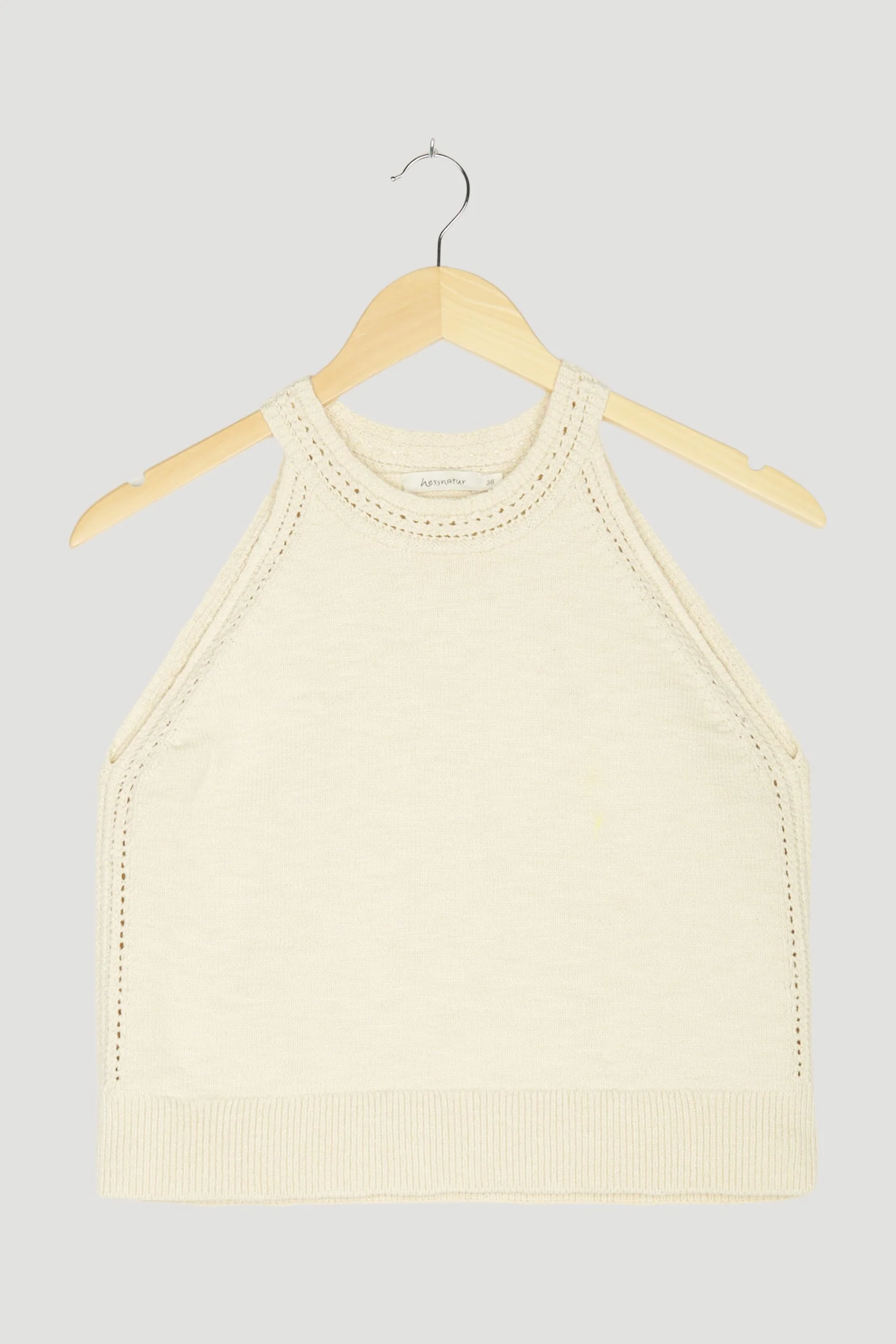 Secondhand Stricktop aus Bio-Baumwolle mit Kapok - Image 3
