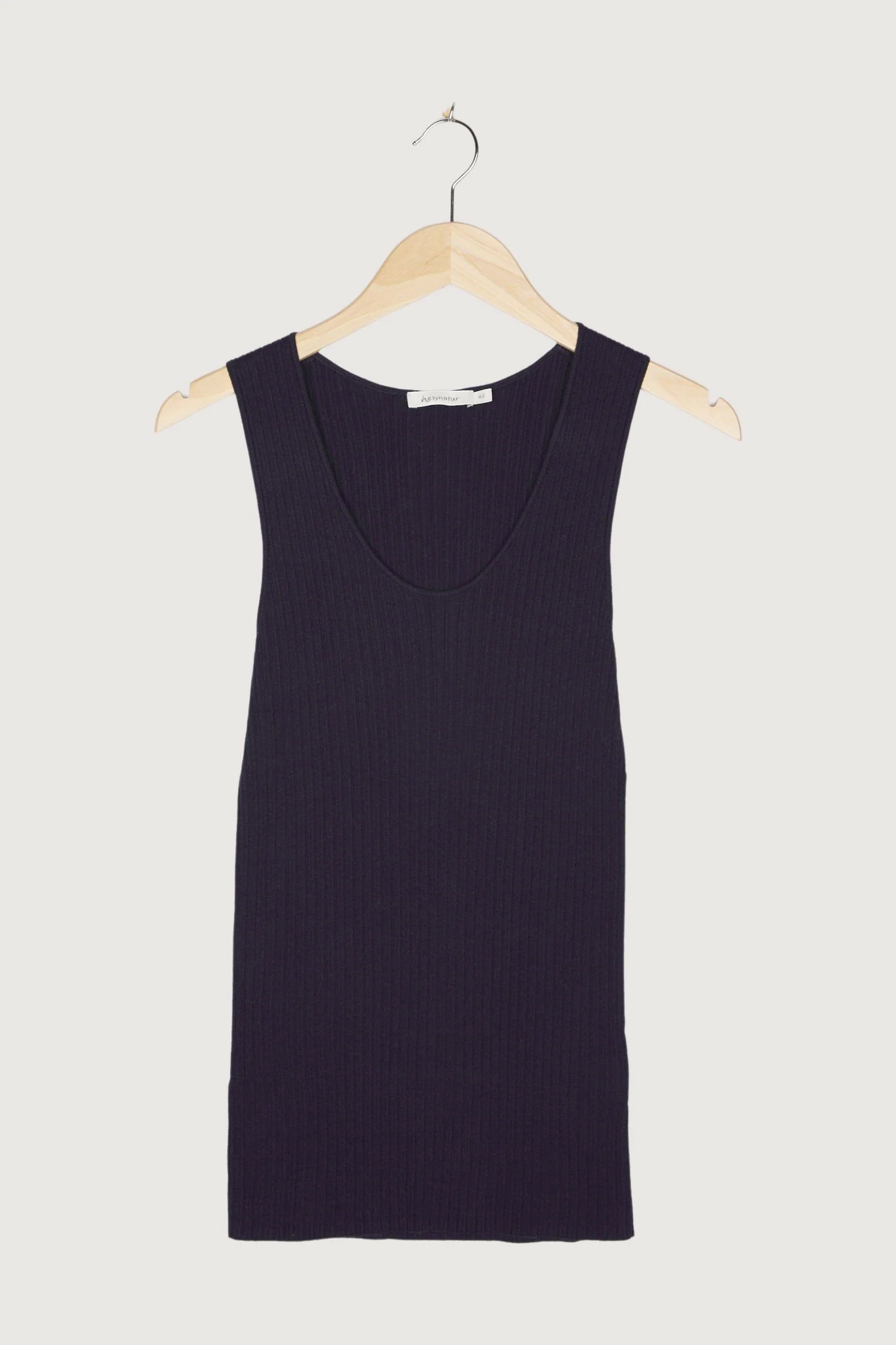 Second Hand Stricktop aus Seide mit Baumwolle - Image 10