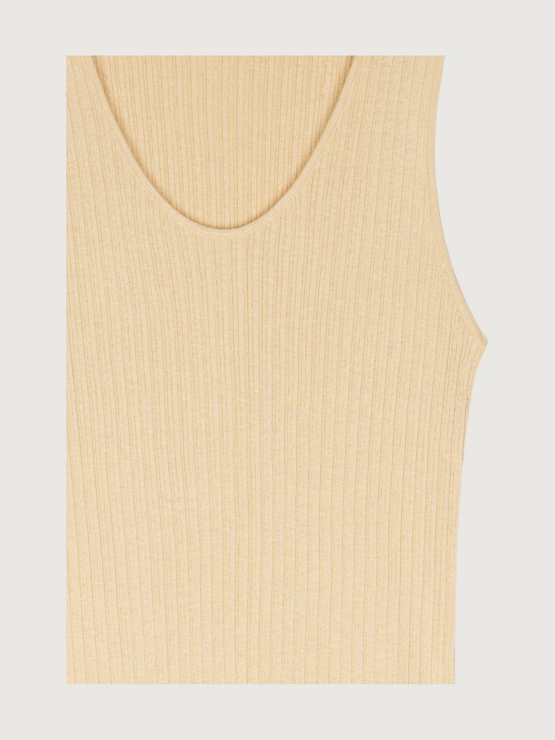 Second Hand Stricktop aus Seide mit Baumwolle - Image 15