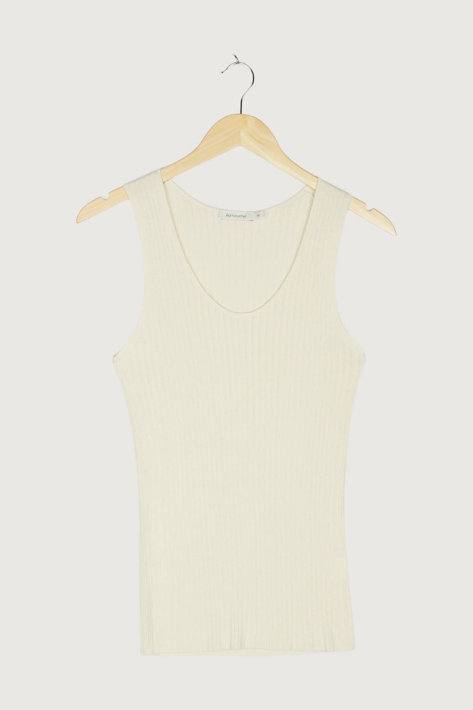 Second Hand Stricktop aus Seide mit Baumwolle - Image 16