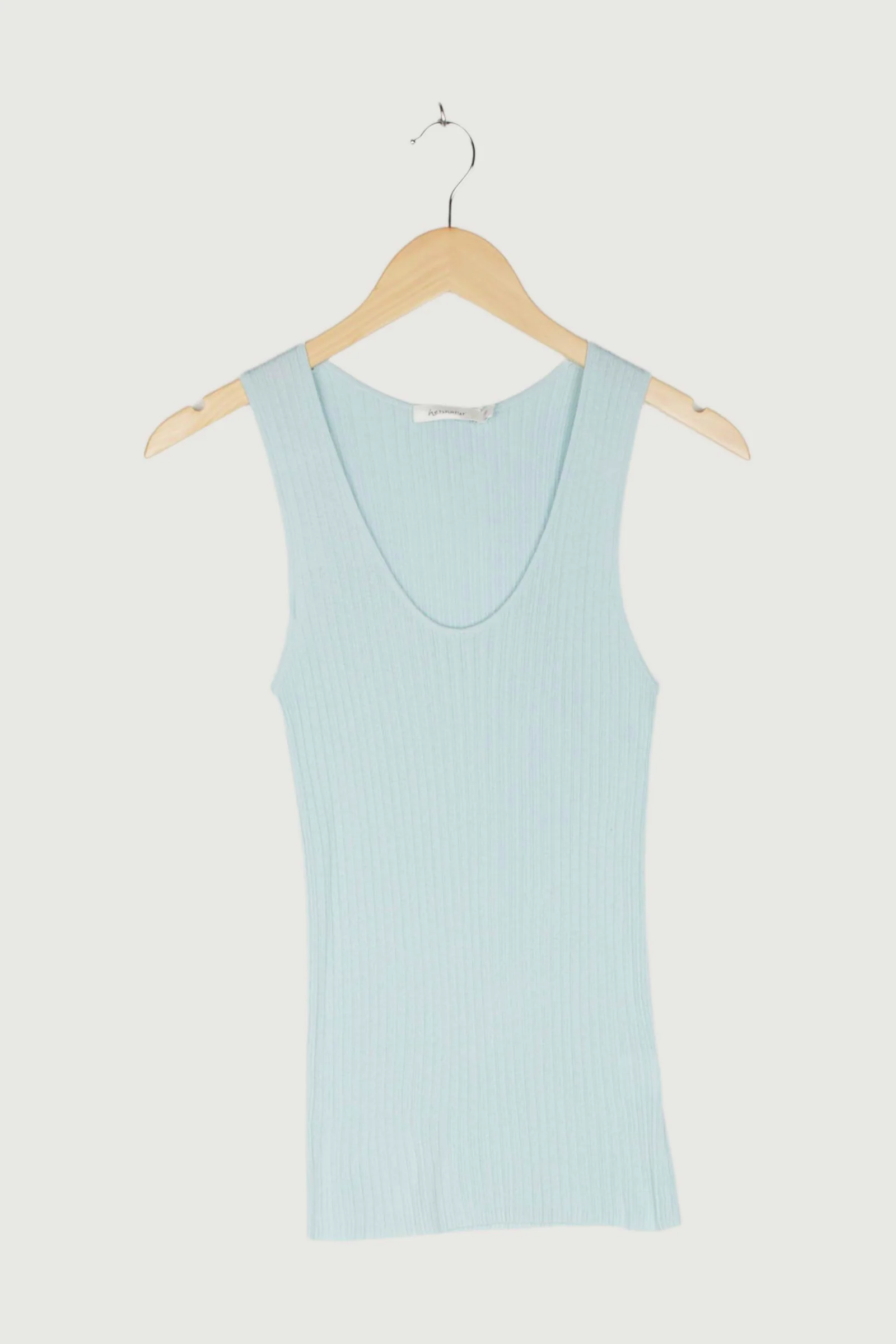Second Hand Stricktop aus Seide mit Baumwolle - Image 6