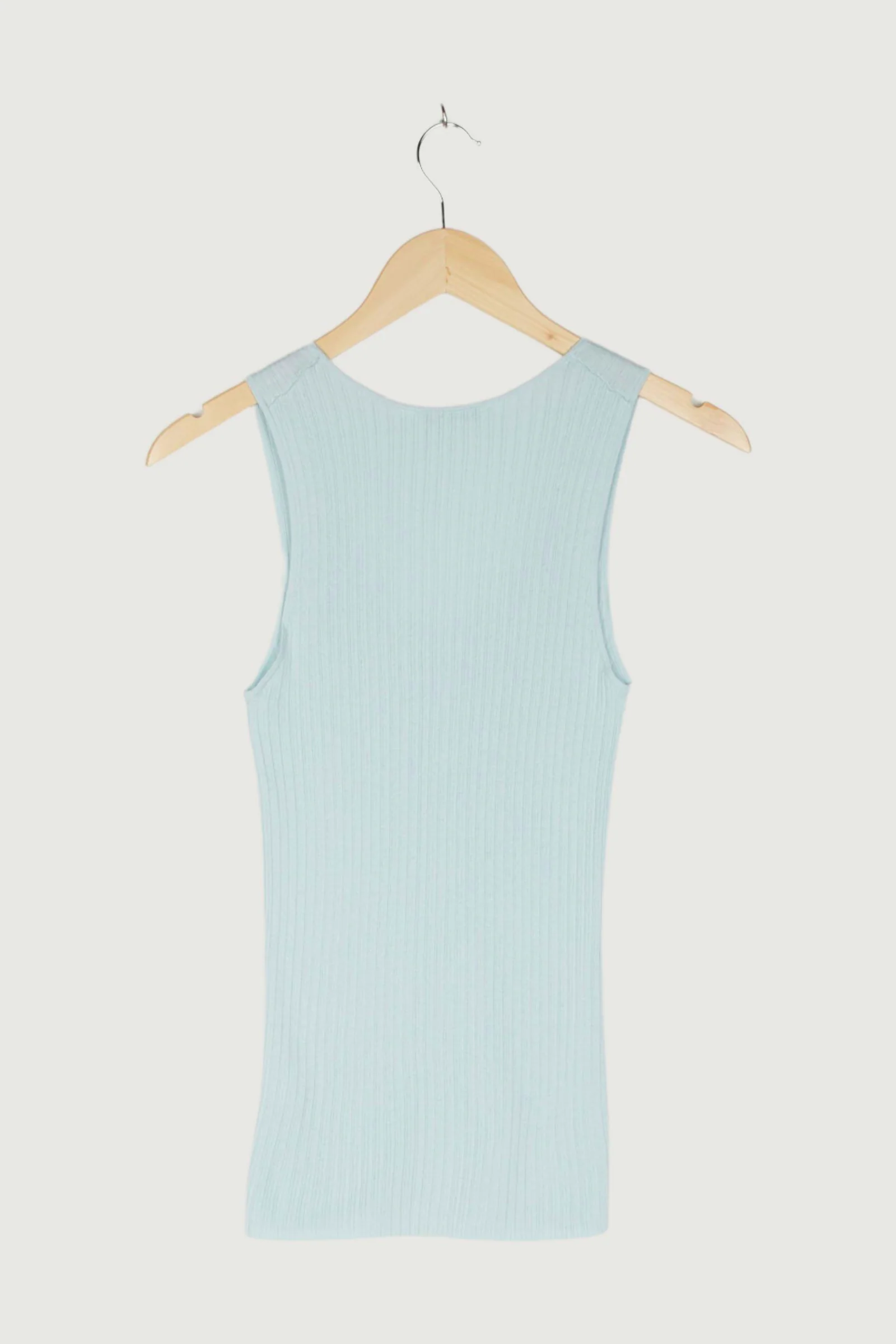 Second Hand Stricktop aus Seide mit Baumwolle - Image 8