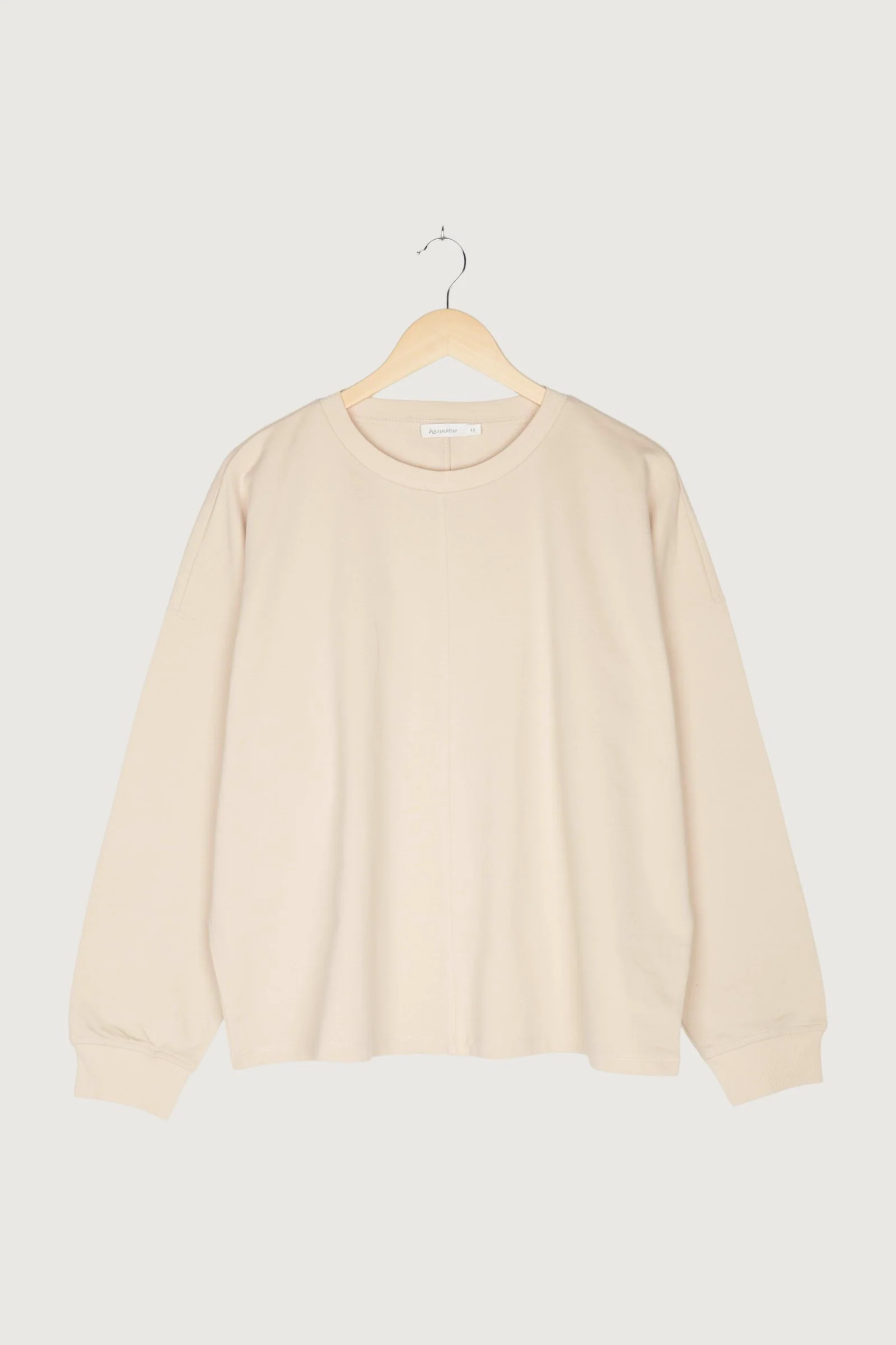 Second Hand Sweatshirt aus Bio-Baumwolle mit Kapok