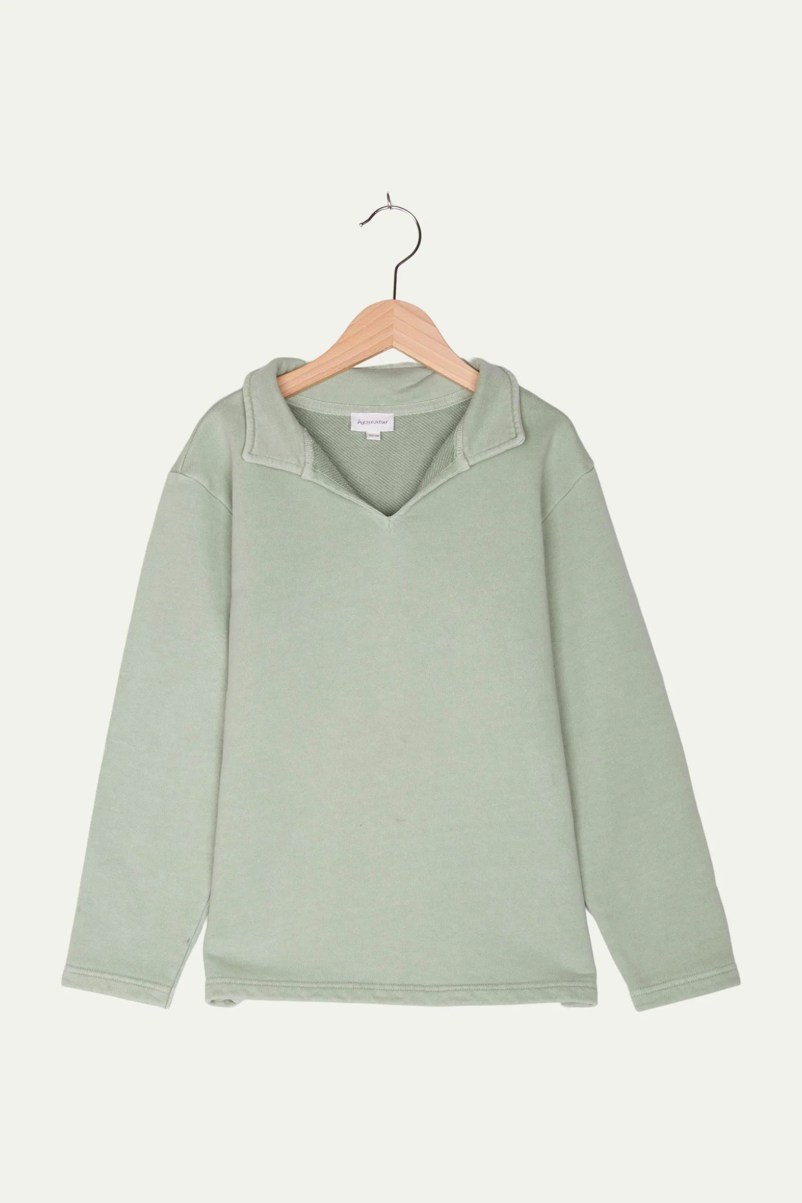 Second Hand Sweatshirt Mineral Dye aus reiner Bio-Baumwolle