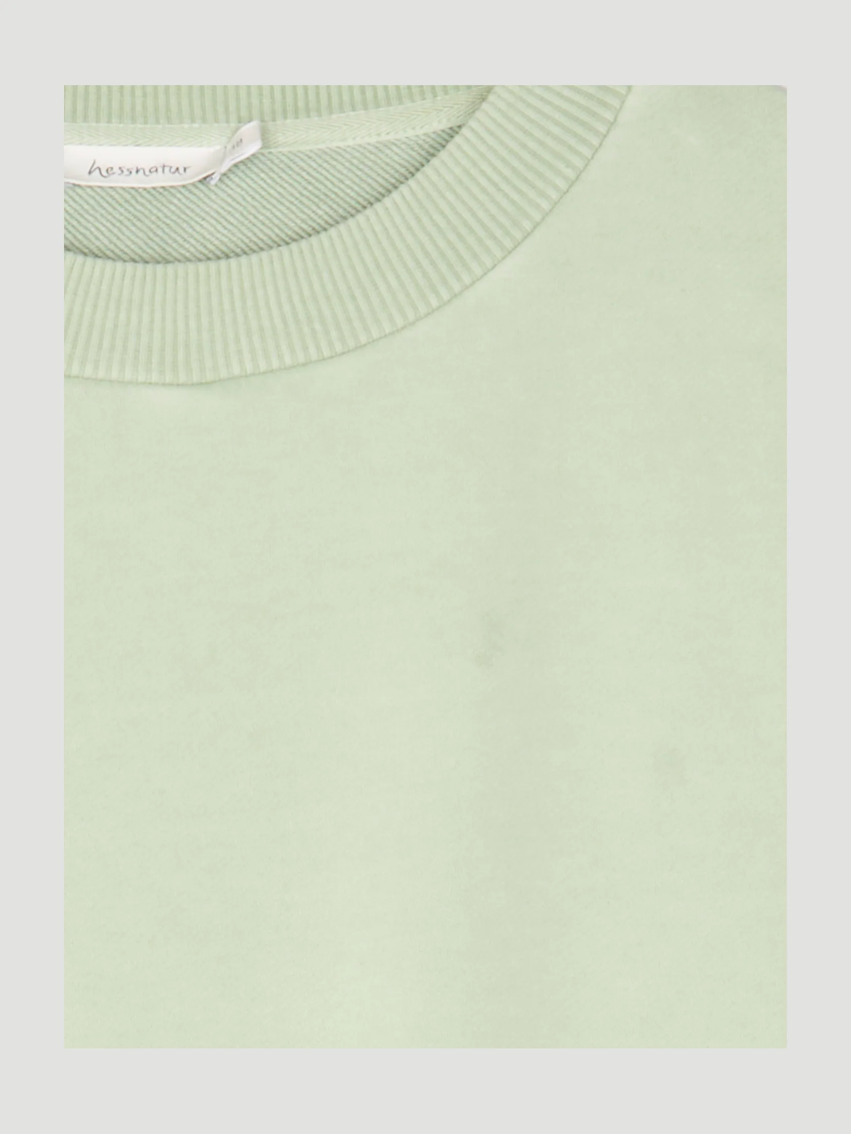 Second Hand Sweatshirt mineralgefärbt aus reiner Bio-Baumwolle - Image 3
