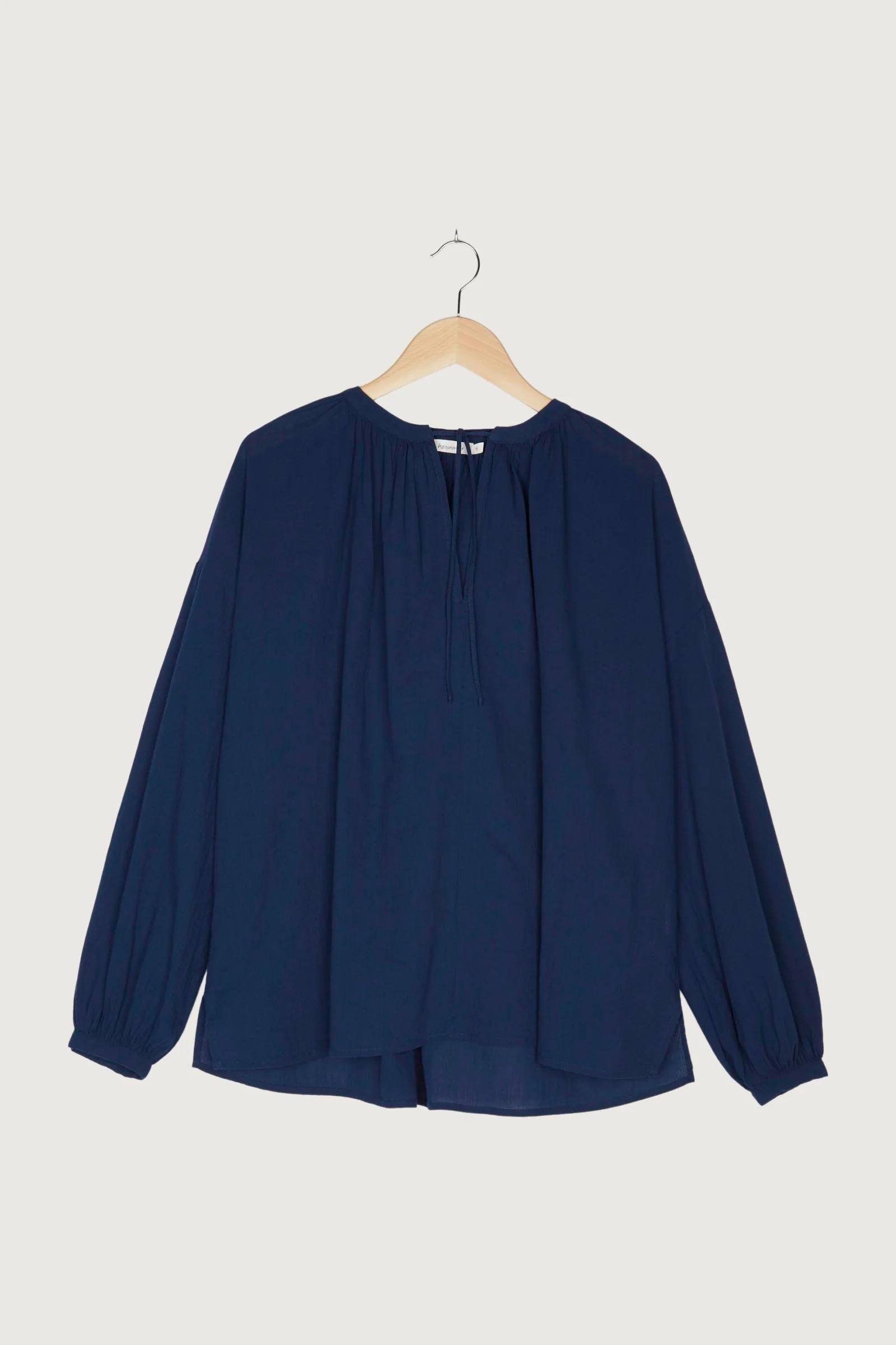 Second Hand Tunika-Bluse aus reiner Bio-Baumwolle - Image 10